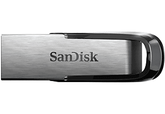 Memoria USB 32 GB - SanDisk Ultra Flair, USB 3.0, 150 MB/s, Compatible USB 2.0, Con SecureAccess™, Plata