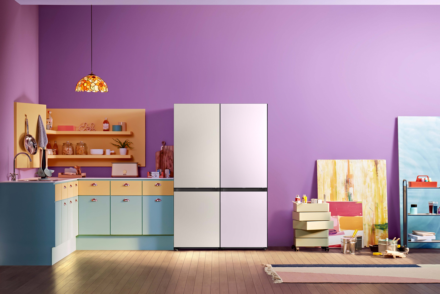 SAMSUNG Bespoke RB34A7B5DCE Cotta Beige