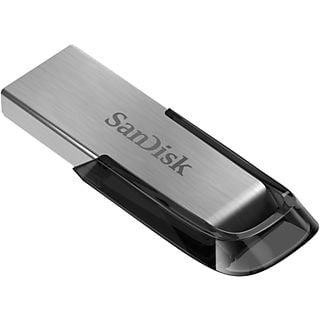 Memoria USB 256 GB - SanDisk Ultra Flair, USB 3.0, 150 MB/s, Compatible USB 2.0, Con SecureAccess™, Plata