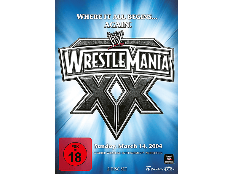 DVD Wwe: Wrestlemania 20