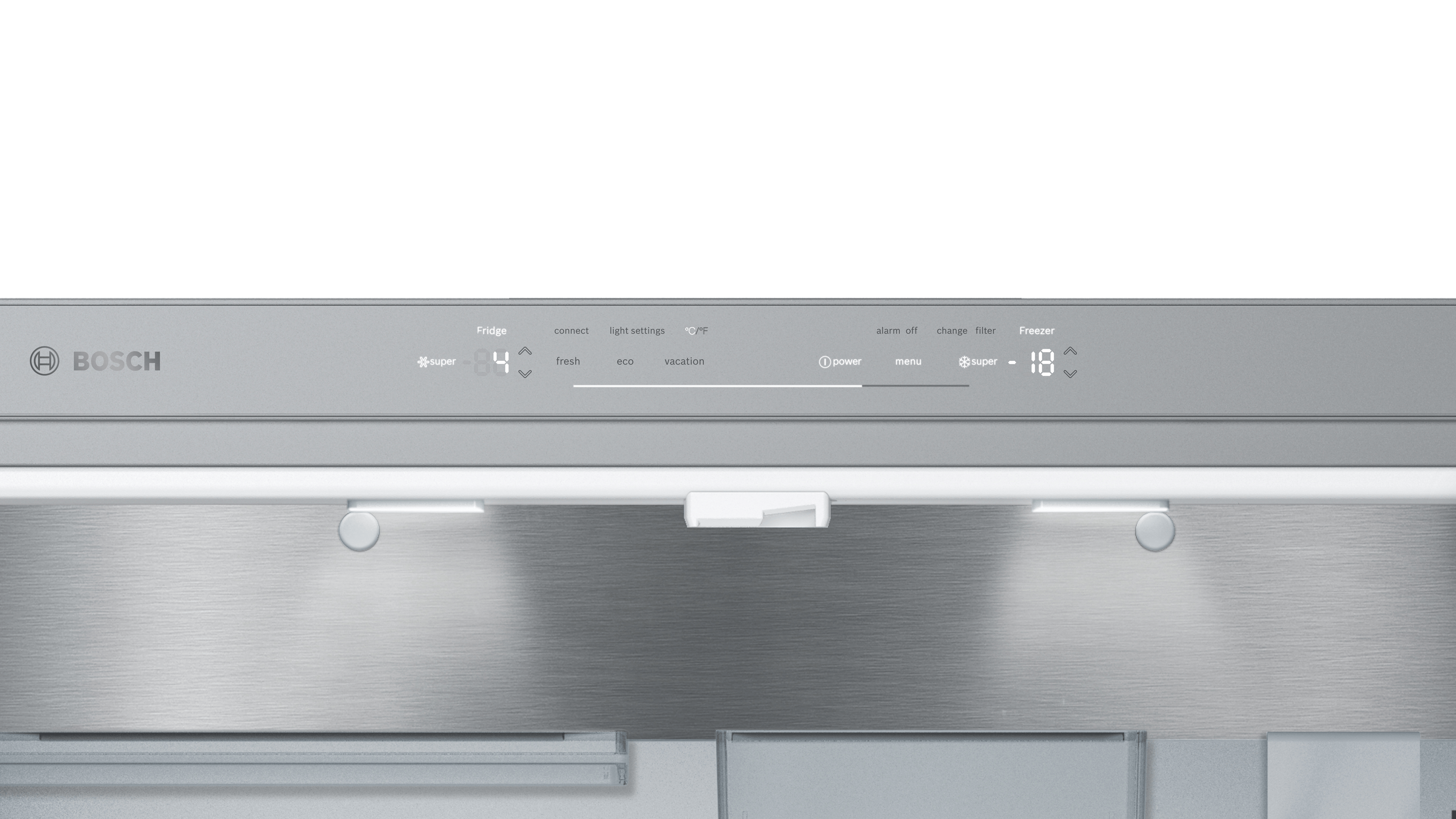 BOSCH KFF96PIEP Serie8 3 ajtós kombinált hűtőszekrény