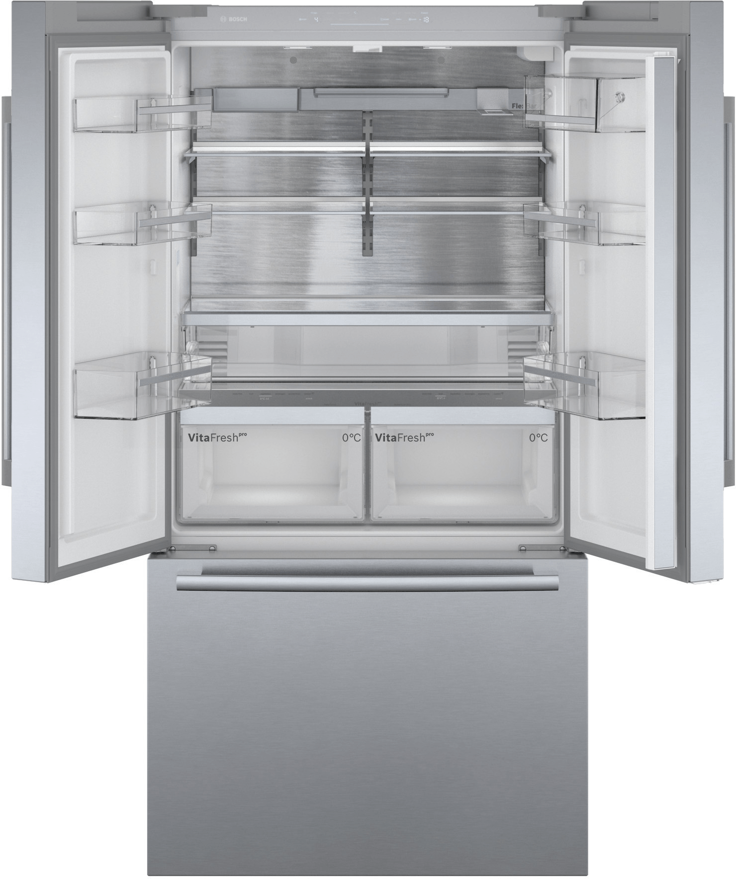 BOSCH KFF96PIEP Serie8 3 ajtós kombinált hűtőszekrény