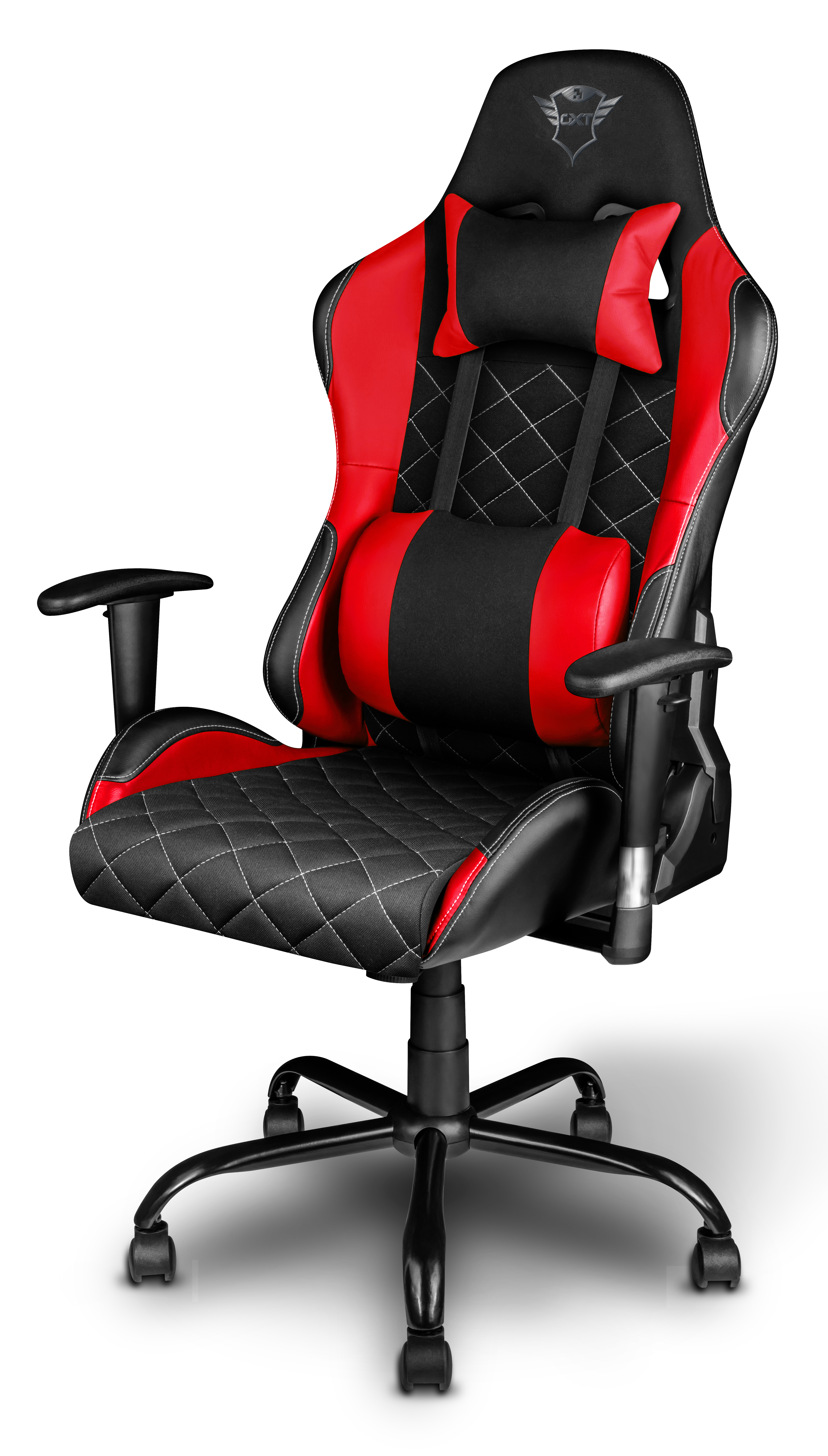 TRUST GXT 707R Resto Gaming Stuhl, Schwarz/Rot
