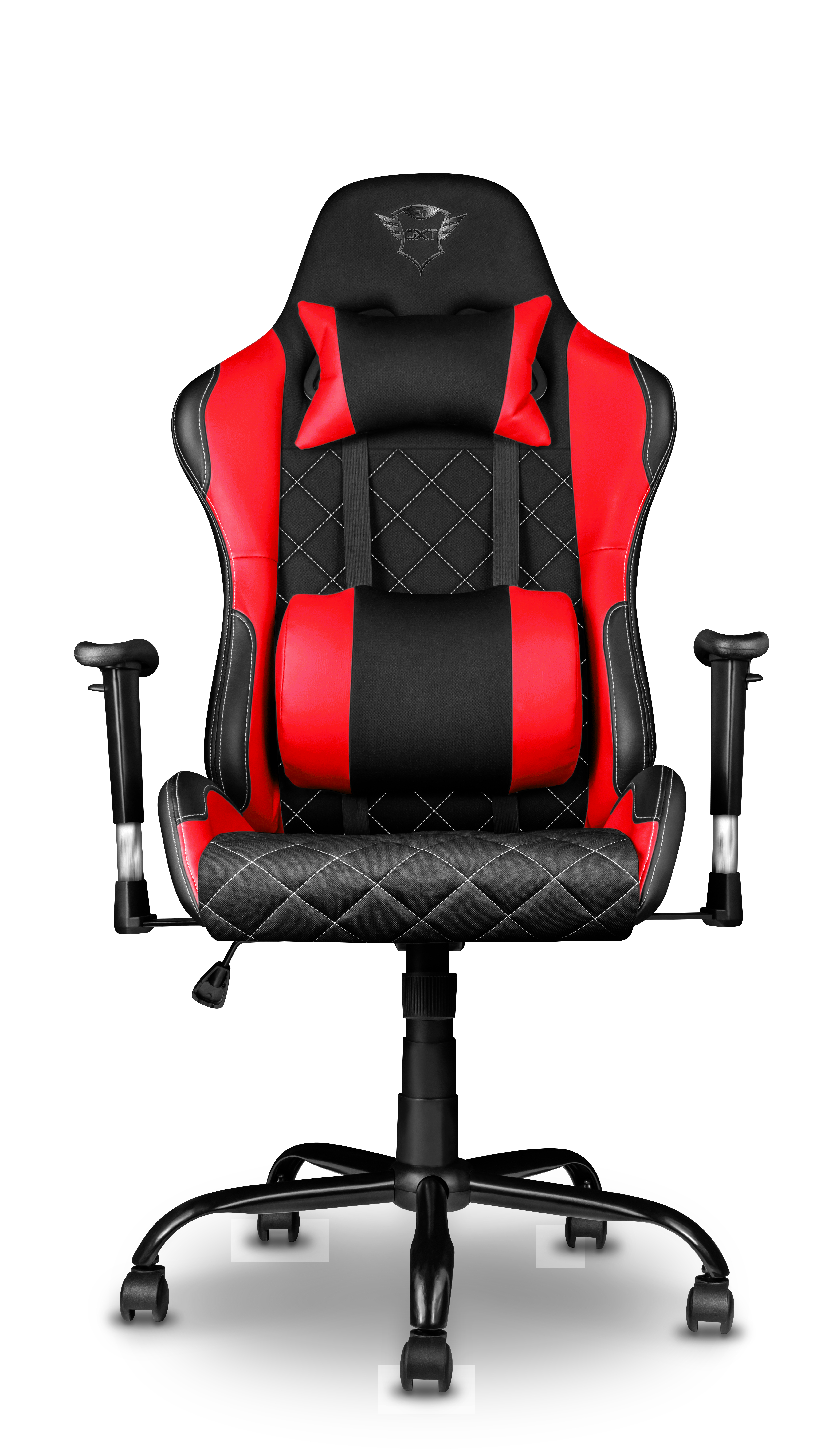 TRUST GXT 707R Resto Gaming Stuhl, Schwarz/Rot