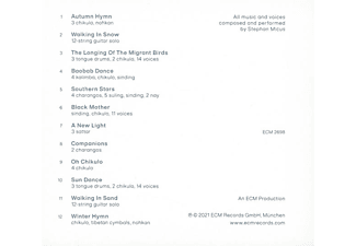 Stephan Micus - WINTER'S END  - (CD)