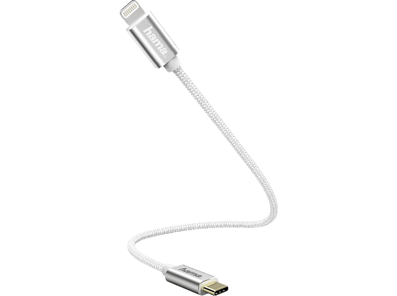 Hama 187209 Laadkabel Usb C Naar Lightning 0.2m Wit