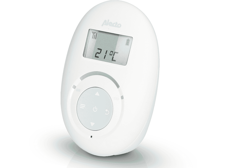 Alecto DBX120 Babyphone mit Full ECO-Modus und Display, weiß/blau — Foto 3 von 5