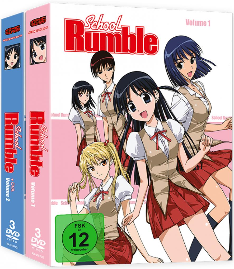 Rumble - Gesamt Schuber- 1-26 ohne DVD ausgabe School Episoden