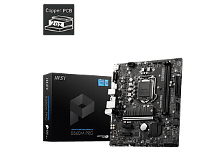 MSI B560M Pro Soket 1200 DDR4 5200 PCI-E Gen Anakart Siyah
