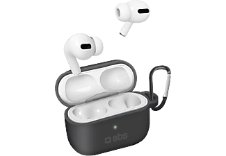 SBS MOBILE Silikonfodral till AirPods Pro - Svart