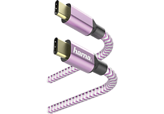 HAMA 187204 Laadkabel USB-C 1,5m Roze