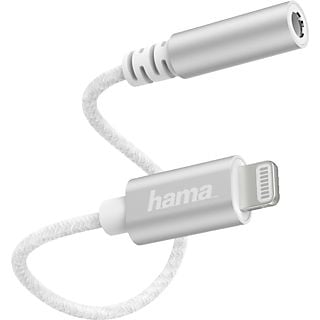 HAMA 187210 Lightning naar 3,5mm jack Wit