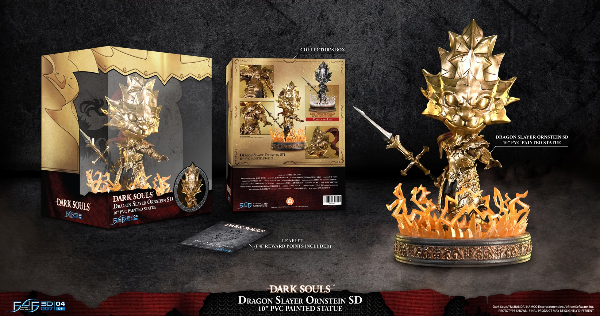 FIRST 4 FIGURE Dark Souls - Dragon Slayer Ornstein SD - Statue (Multicolore)