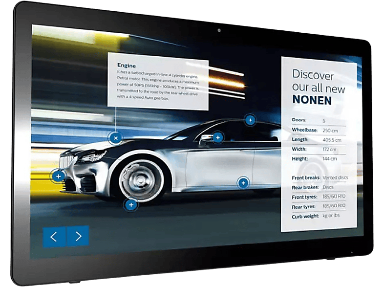 Pantalla profesional | Philips Signage Solutions 24BDL4151T/00