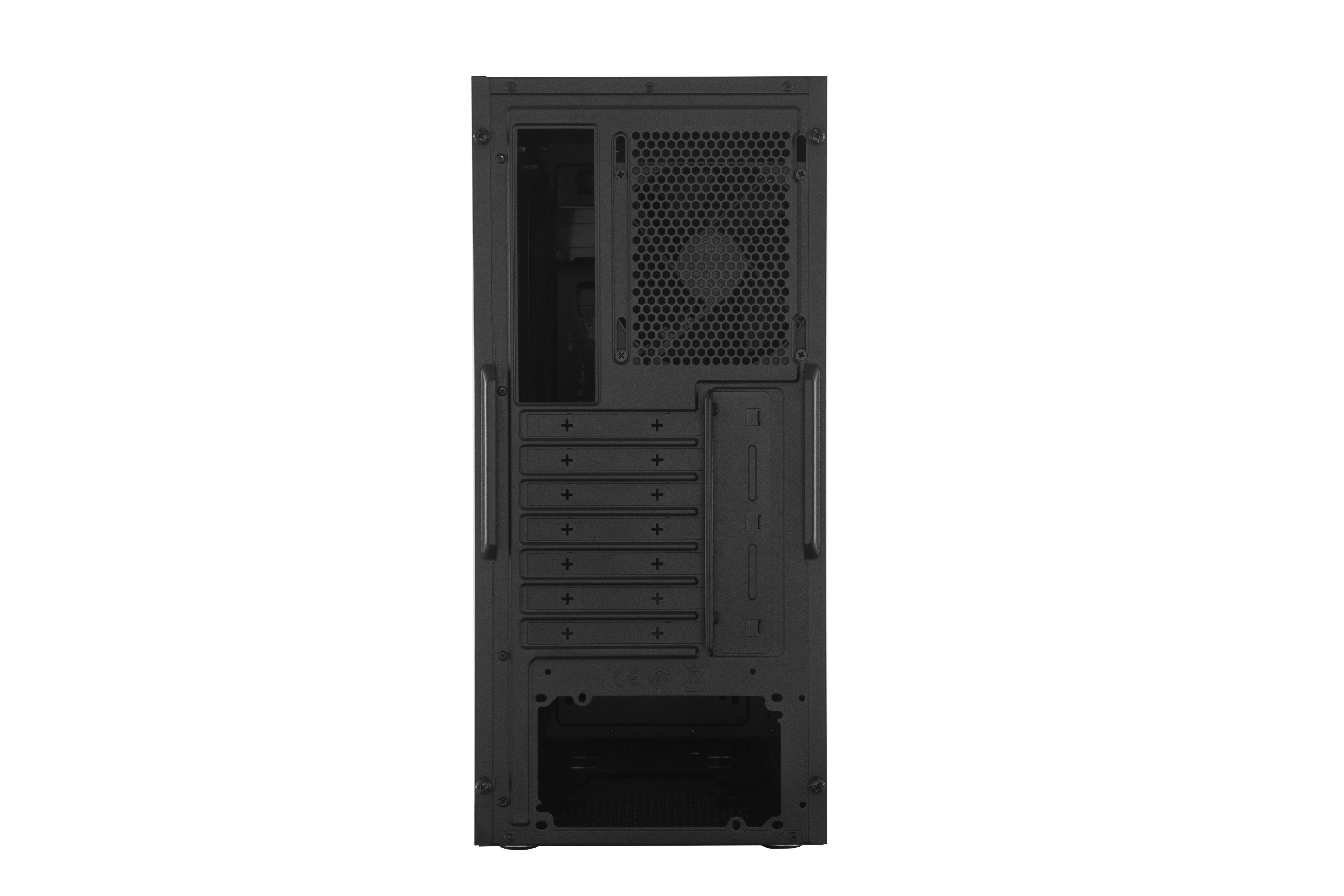 COOLER MASTER MasterBox E501L PC-Gehäuse, Schwarz/Blau