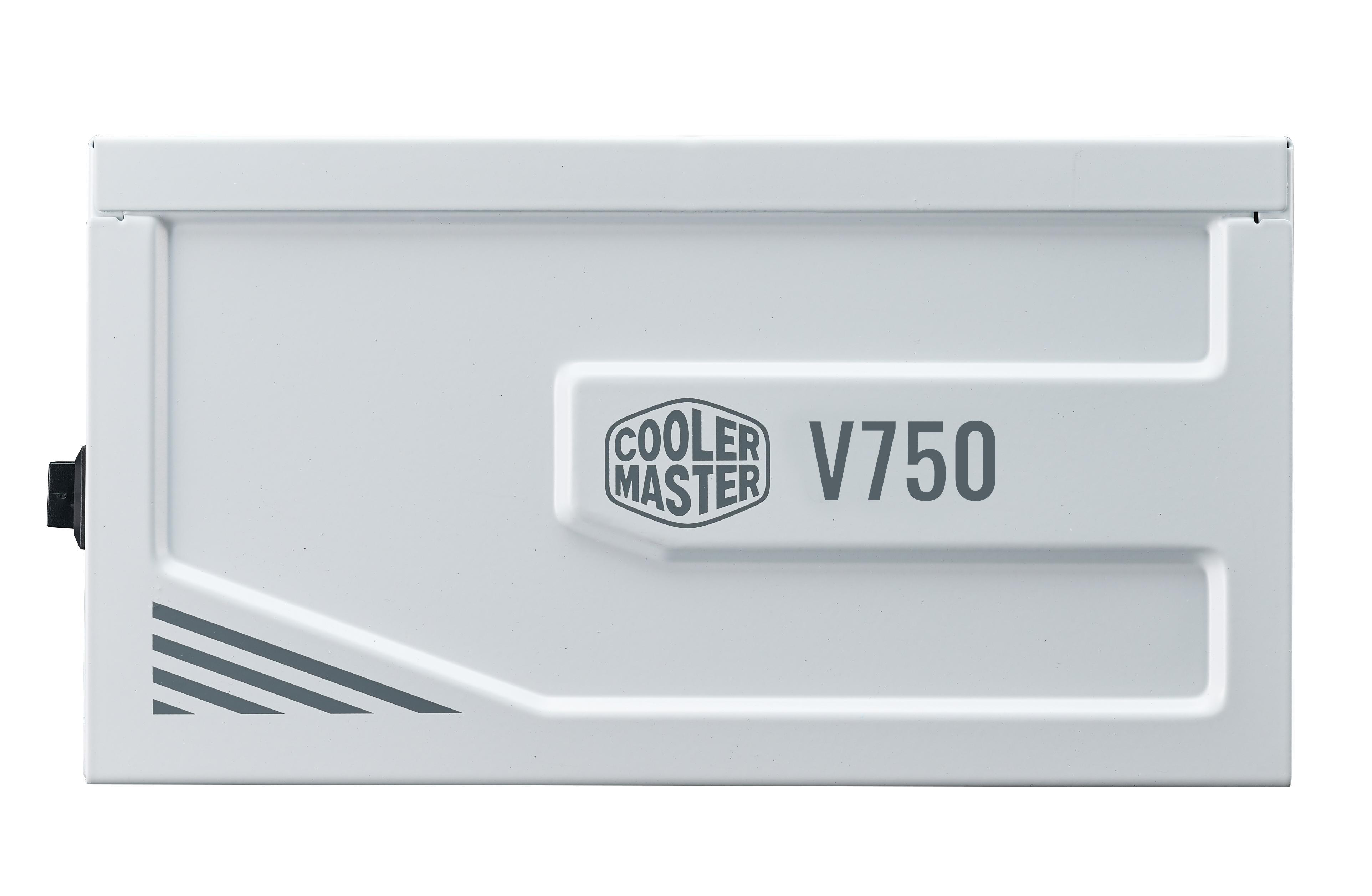COOLER MASTER V750 GOLD - V2 (White Edition) PC-Netzteil 750 Watt 80+ Gold