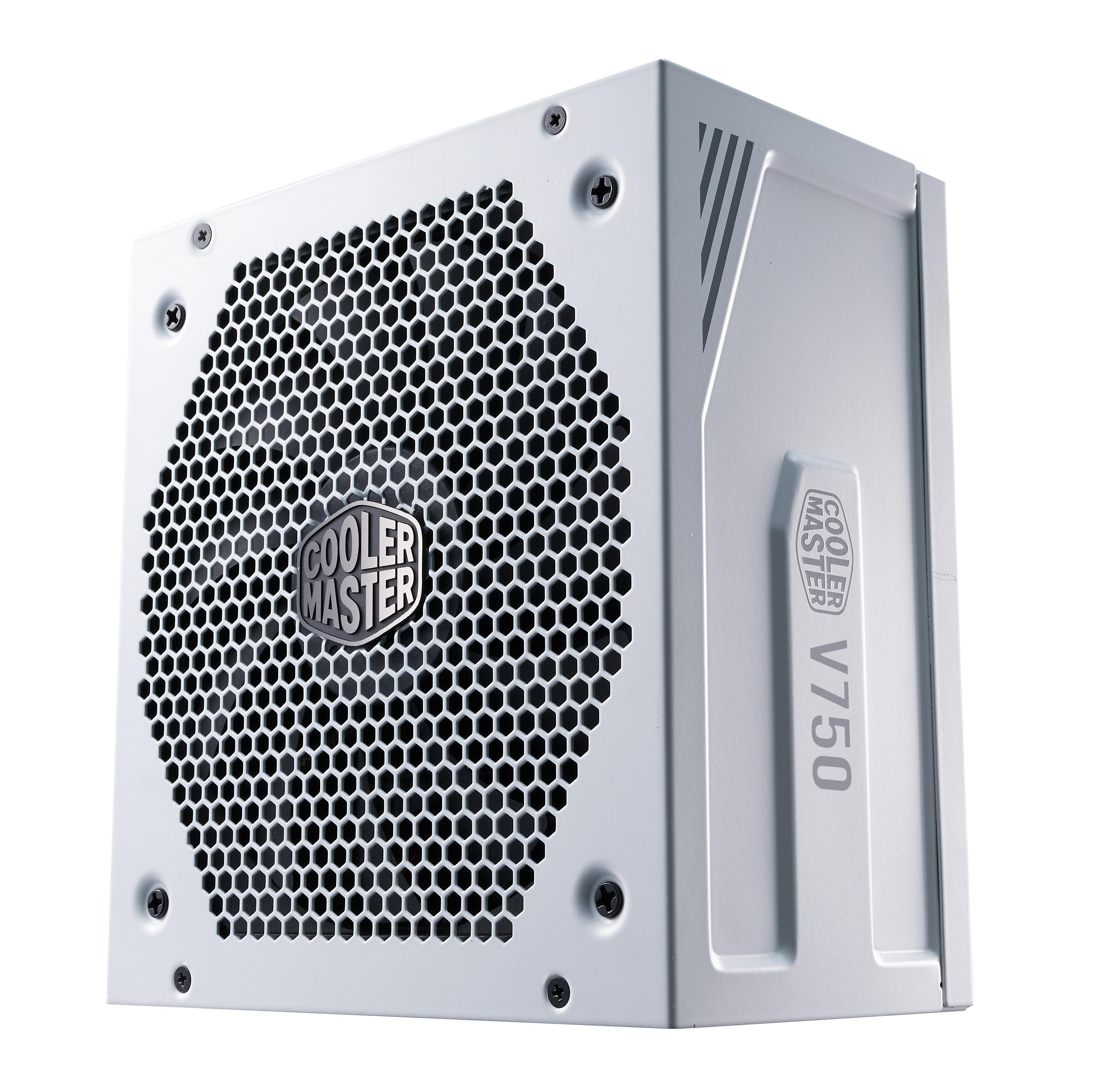 COOLER MASTER V750 GOLD - V2 (White Edition) PC-Netzteil 750 Watt 80+ Gold