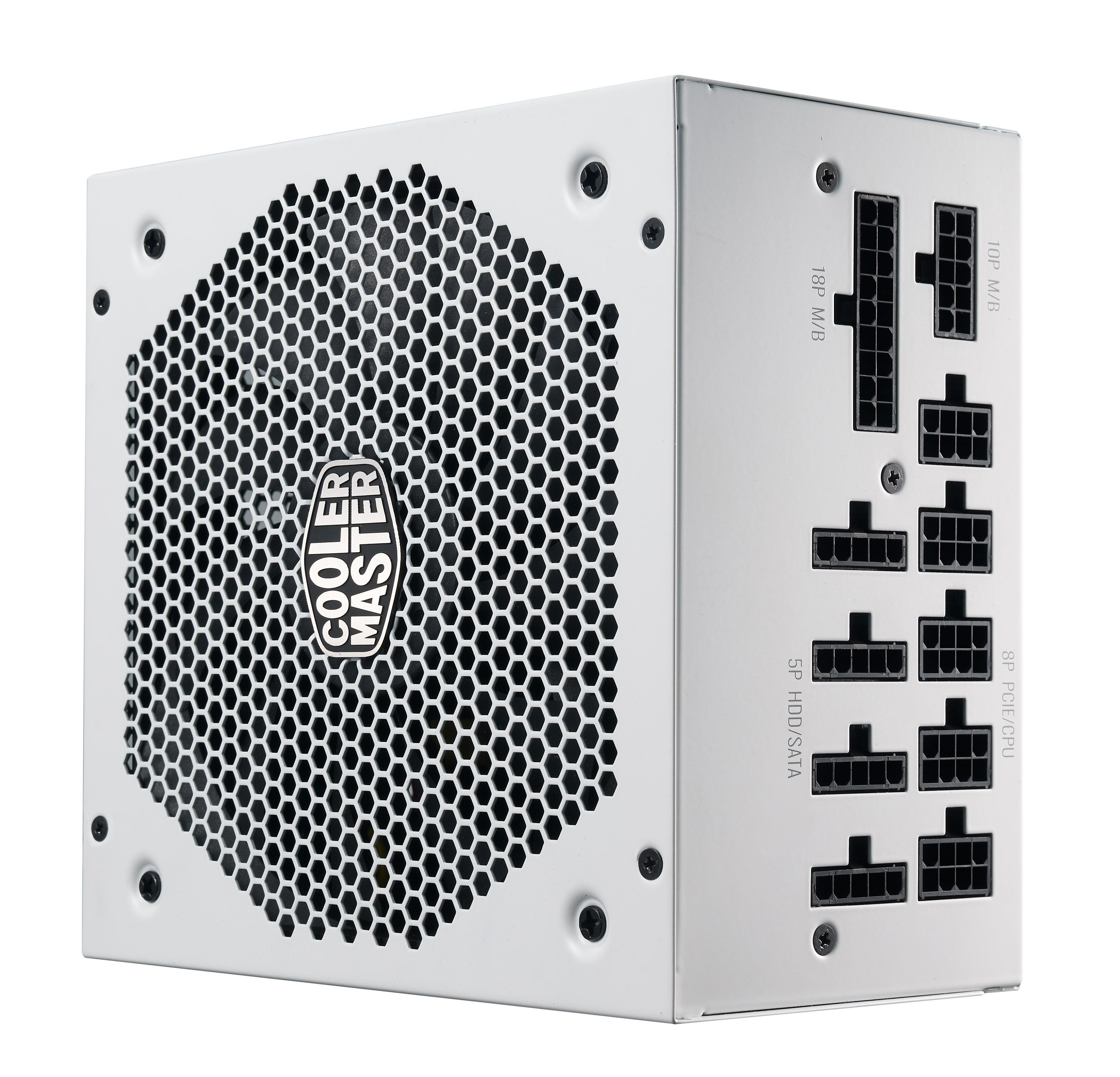 COOLER MASTER V750 GOLD - V2 (White Edition) PC-Netzteil 750 Watt 80+ Gold