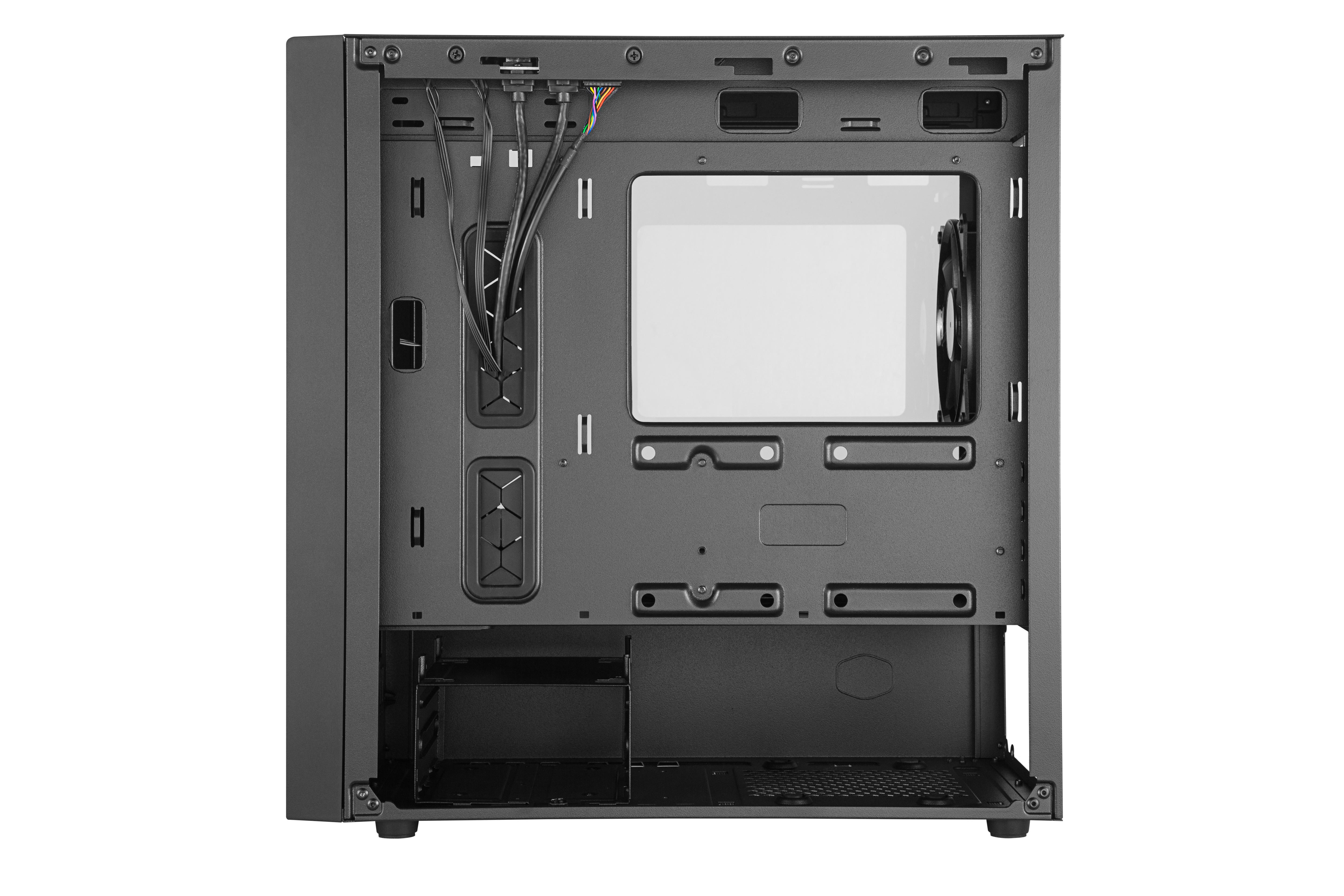 COOLER MASTER MasterBox NR400 mit ODD PC-Gehäuse, Schwarz