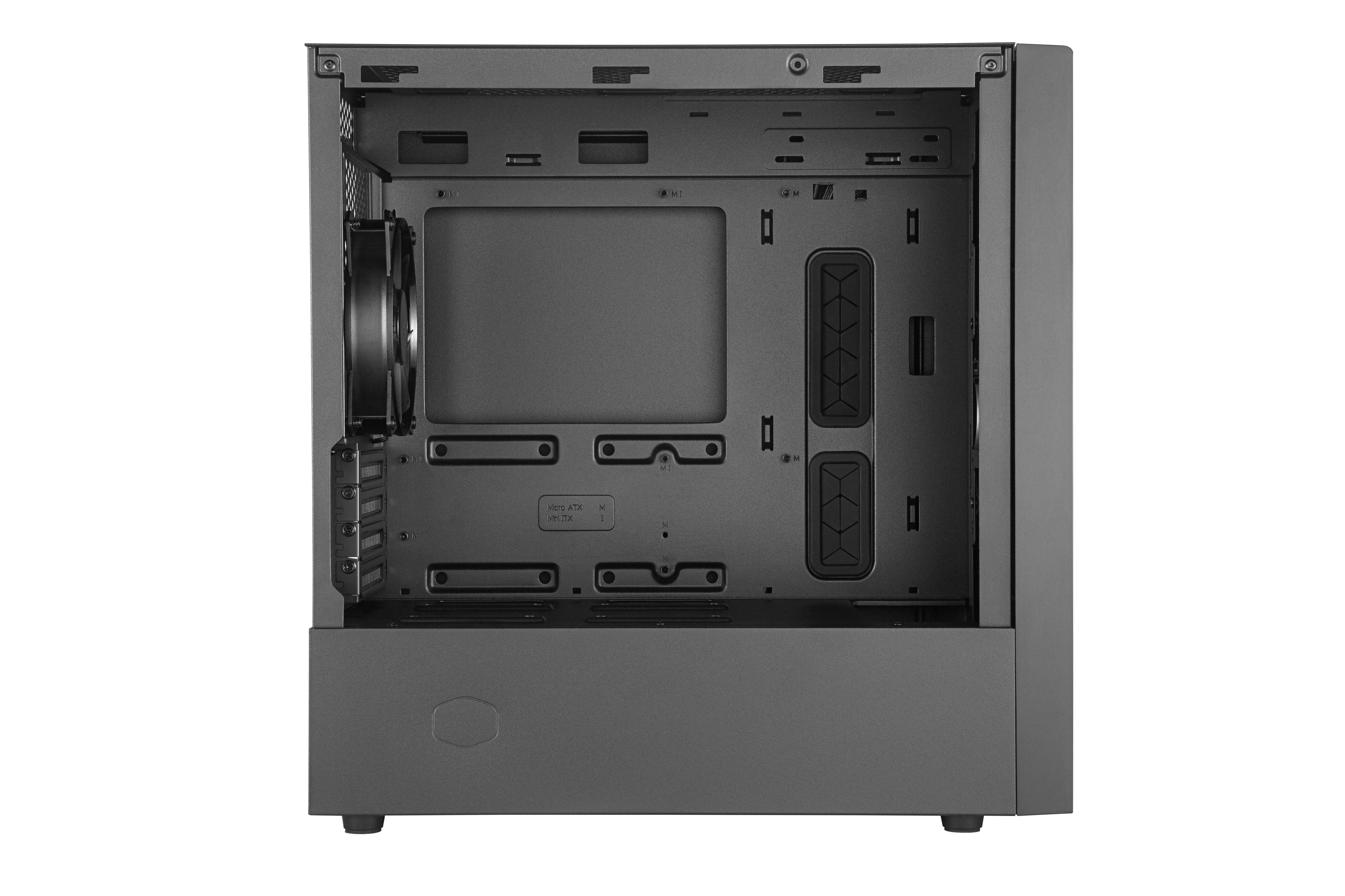 COOLER MASTER MasterBox NR400 mit ODD PC-Gehäuse, Schwarz