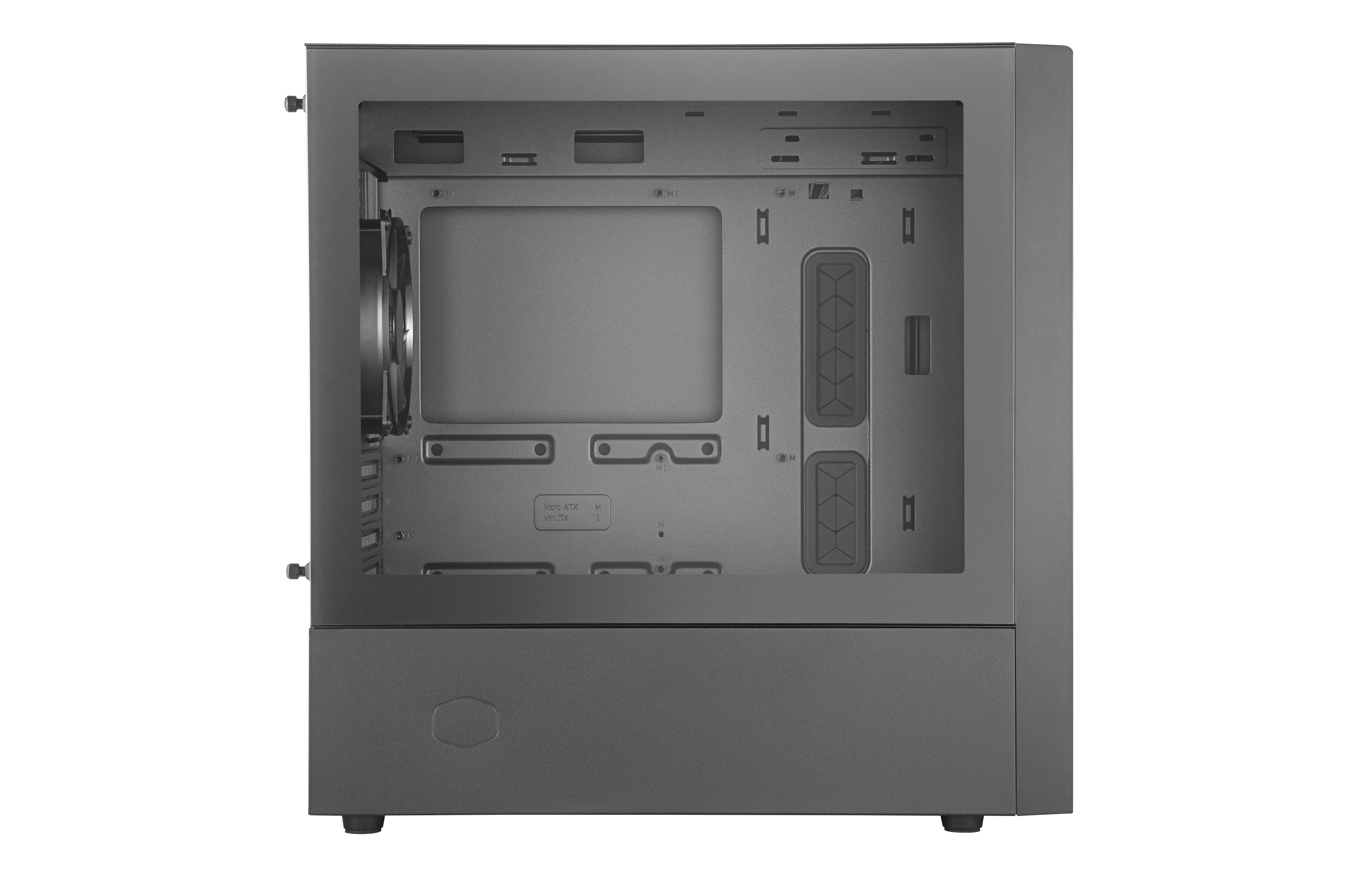 COOLER MASTER MasterBox NR400 mit ODD PC-Gehäuse, Schwarz