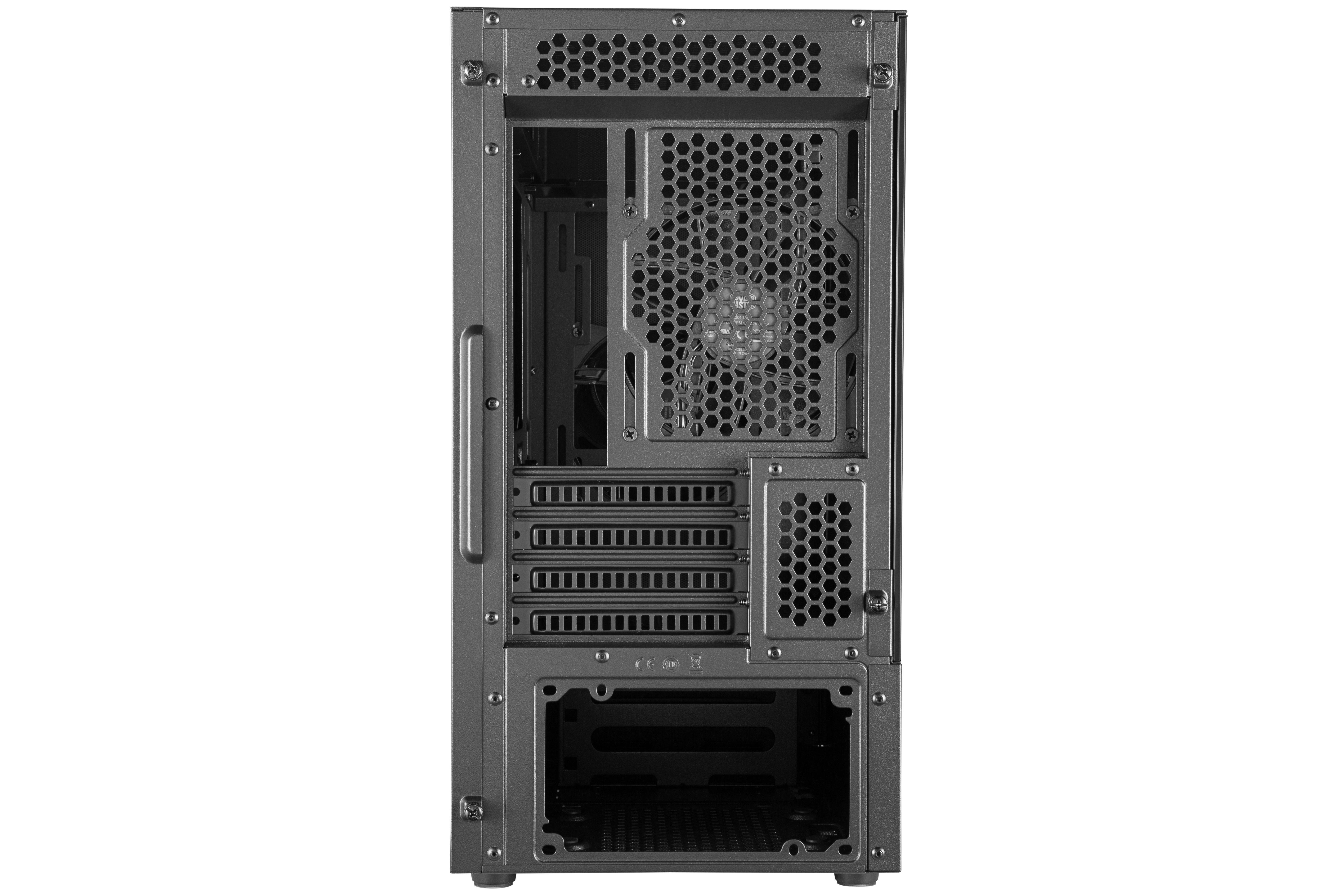 COOLER MASTER MasterBox NR400 mit ODD PC-Gehäuse, Schwarz