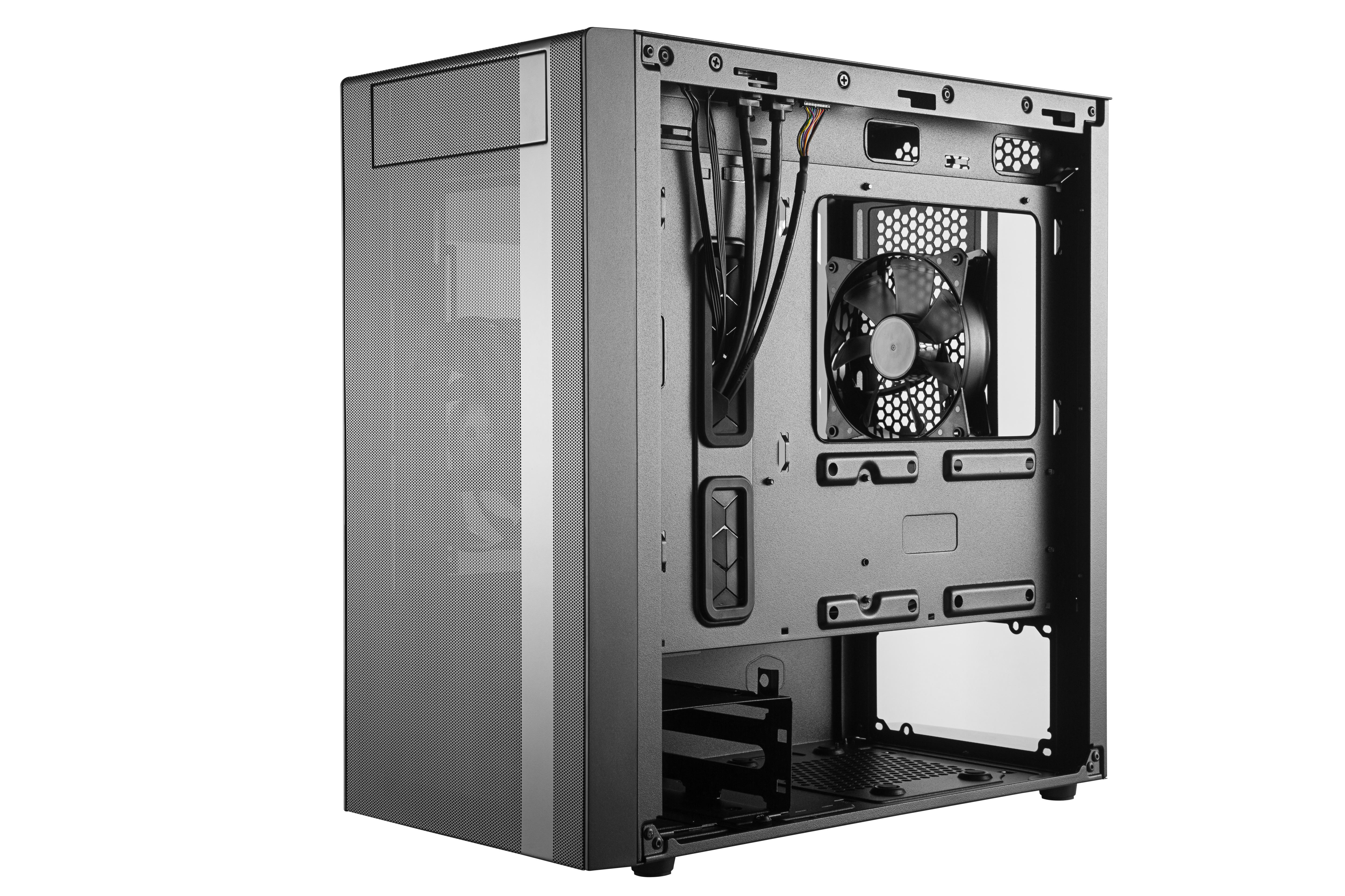COOLER MASTER MasterBox NR400 mit ODD PC-Gehäuse, Schwarz