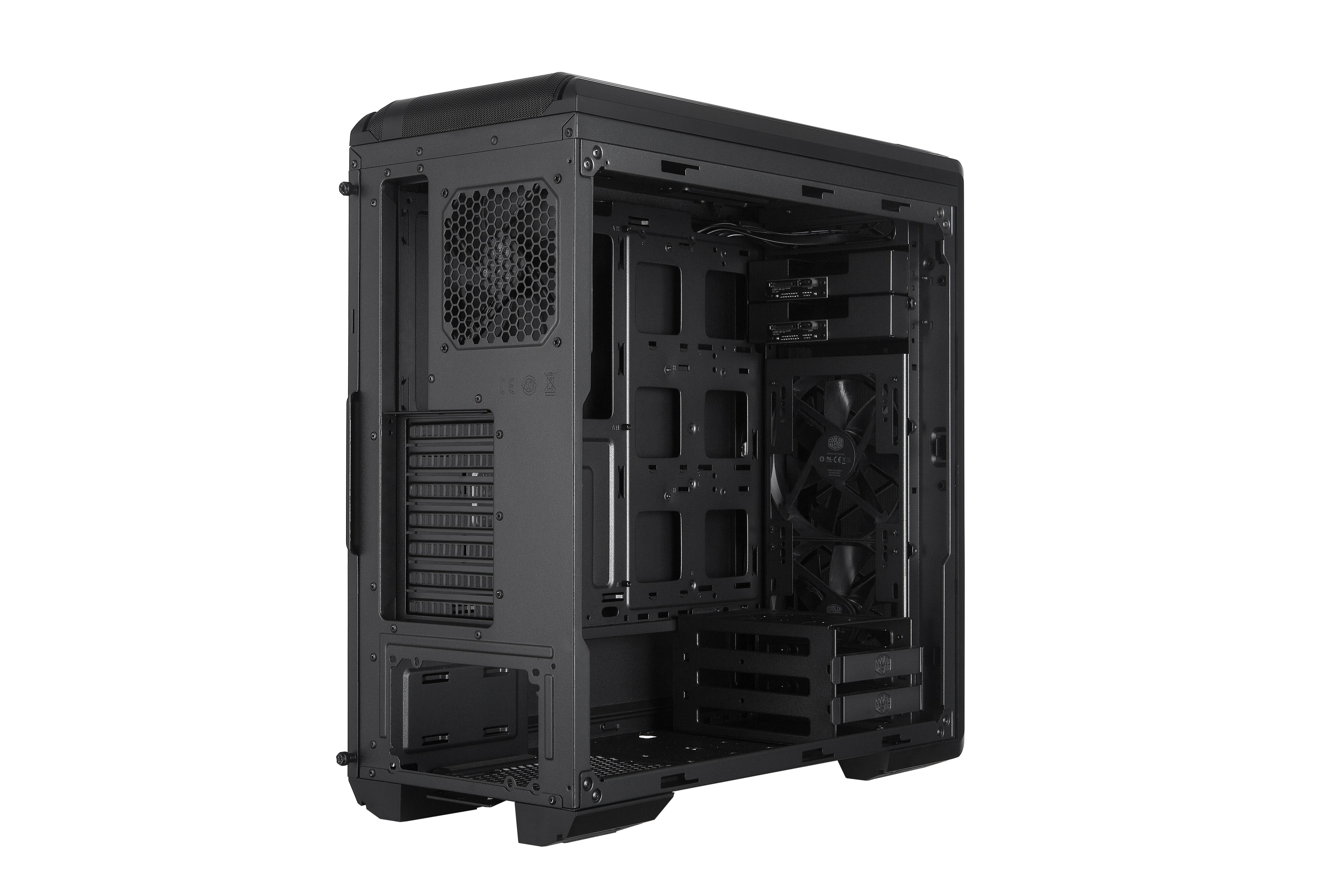 COOLER MASTER MasterBox NR600P PC-Gehäuse, Schwarz