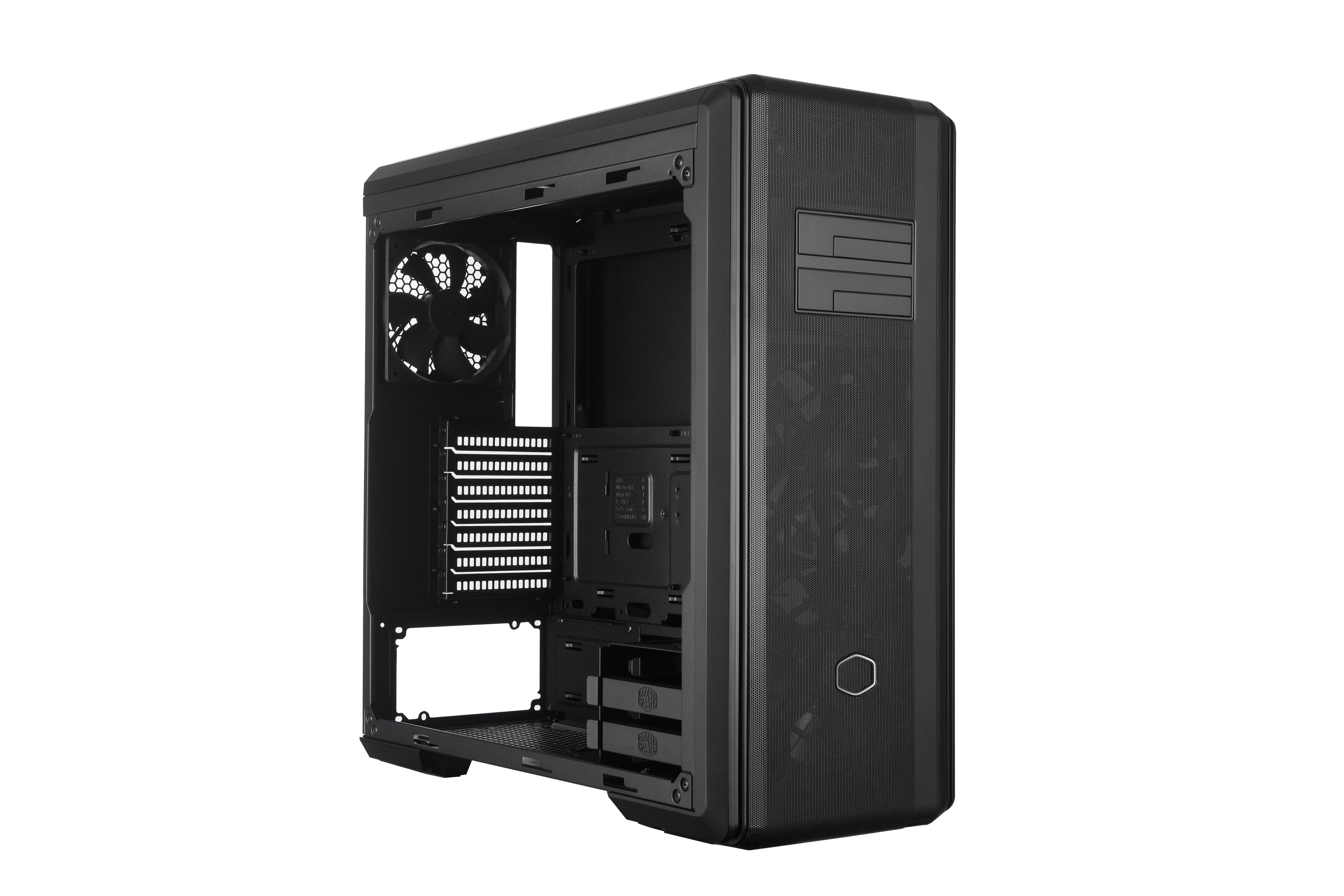 COOLER MASTER MasterBox NR600P PC-Gehäuse, Schwarz
