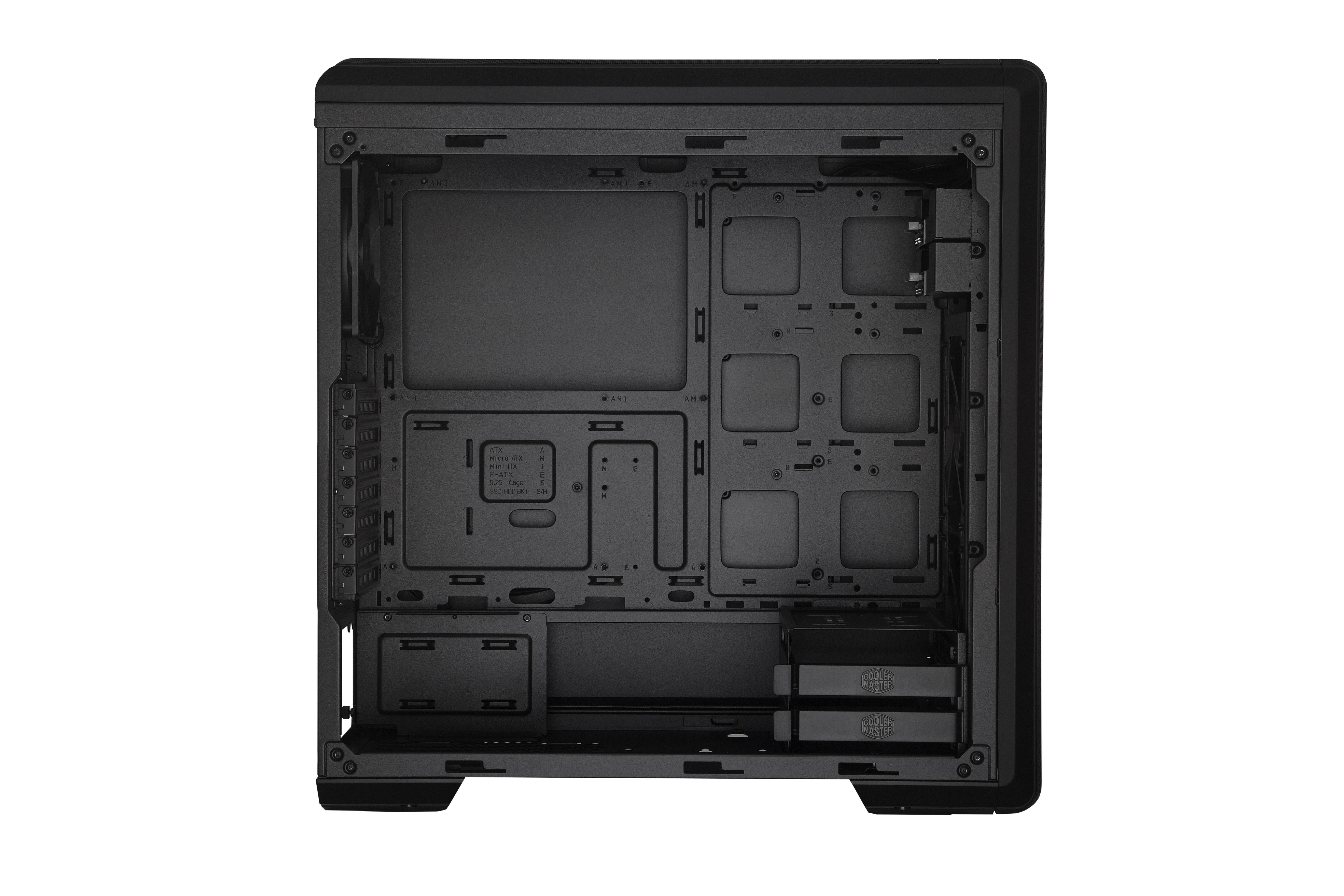 COOLER MASTER MasterBox NR600P PC-Gehäuse, Schwarz