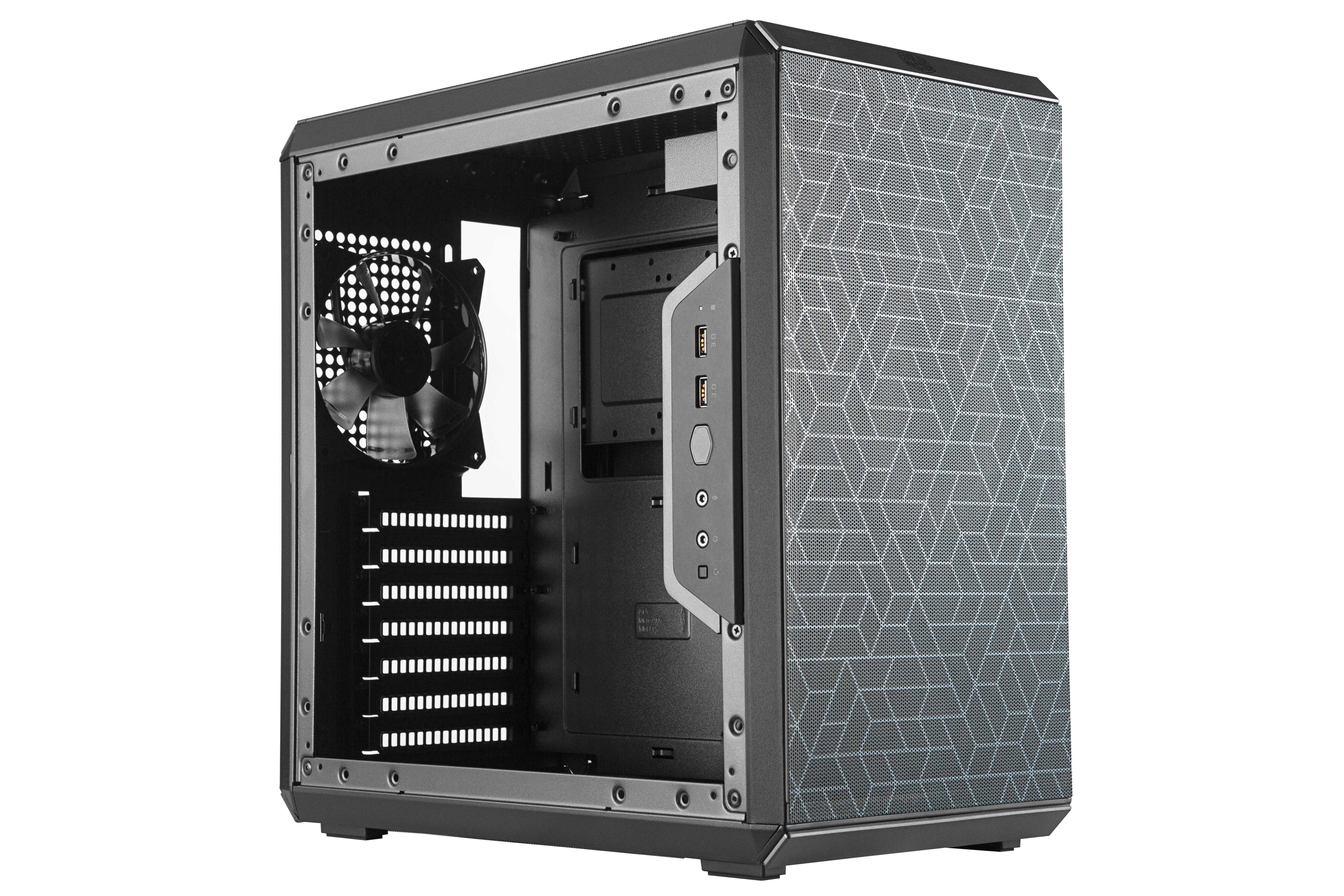 COOLER MASTER MasterBox Q500L PC-Gehäuse, Schwarz