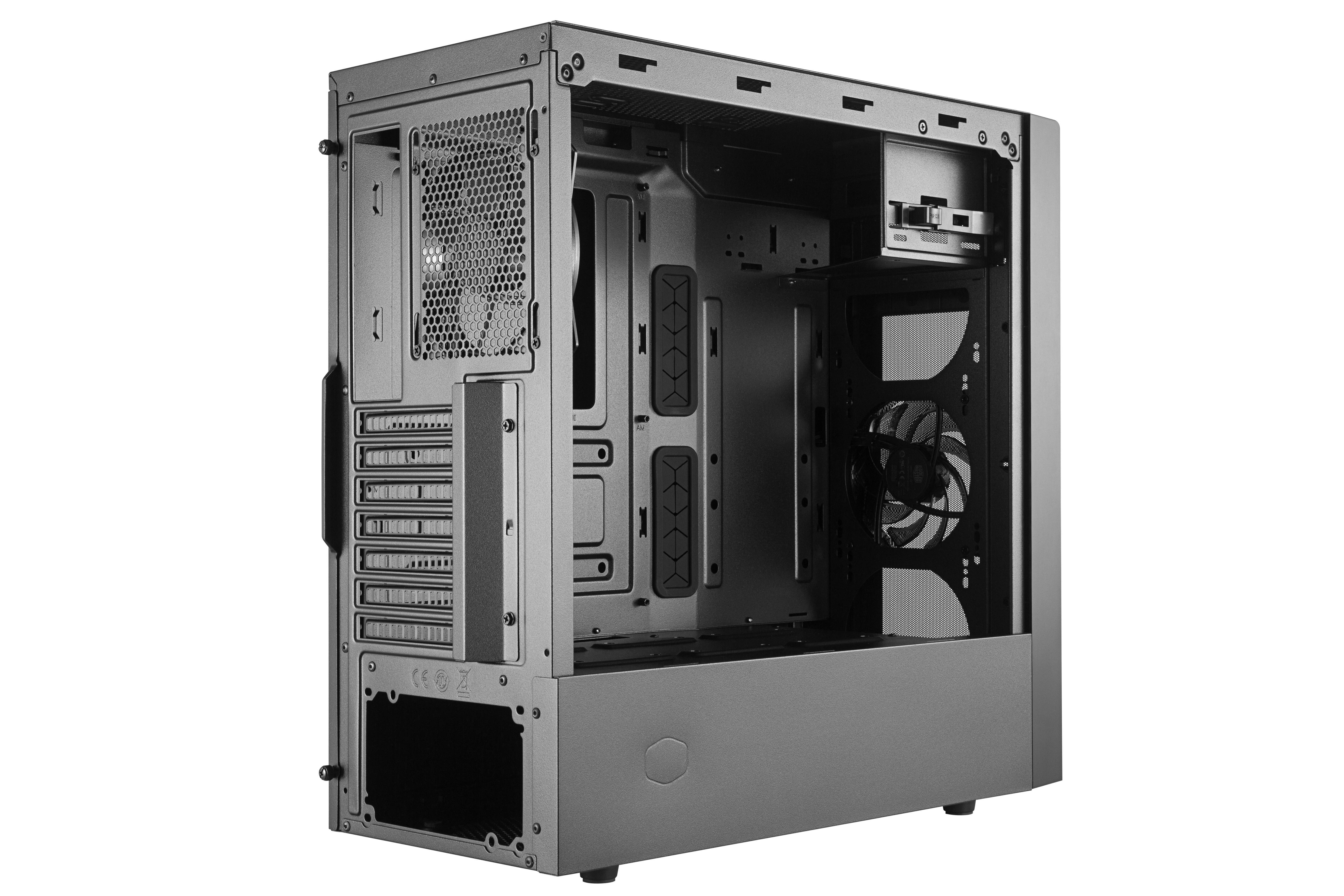 COOLER MASTER MasterBOX NR600 mit ODD PC-Gehäuse, Schwarz