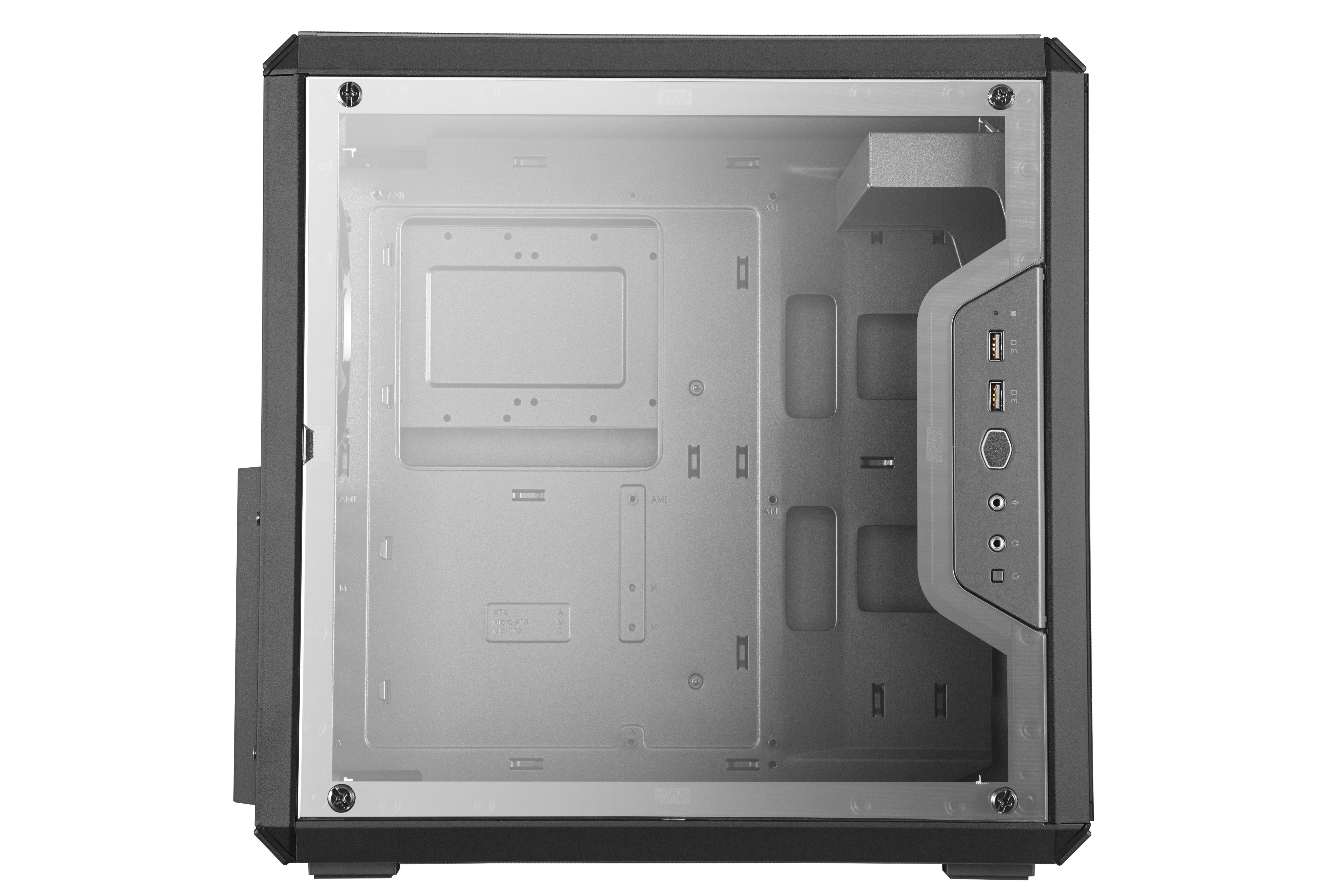 COOLER MASTER MasterBox Q500L PC-Gehäuse, Schwarz