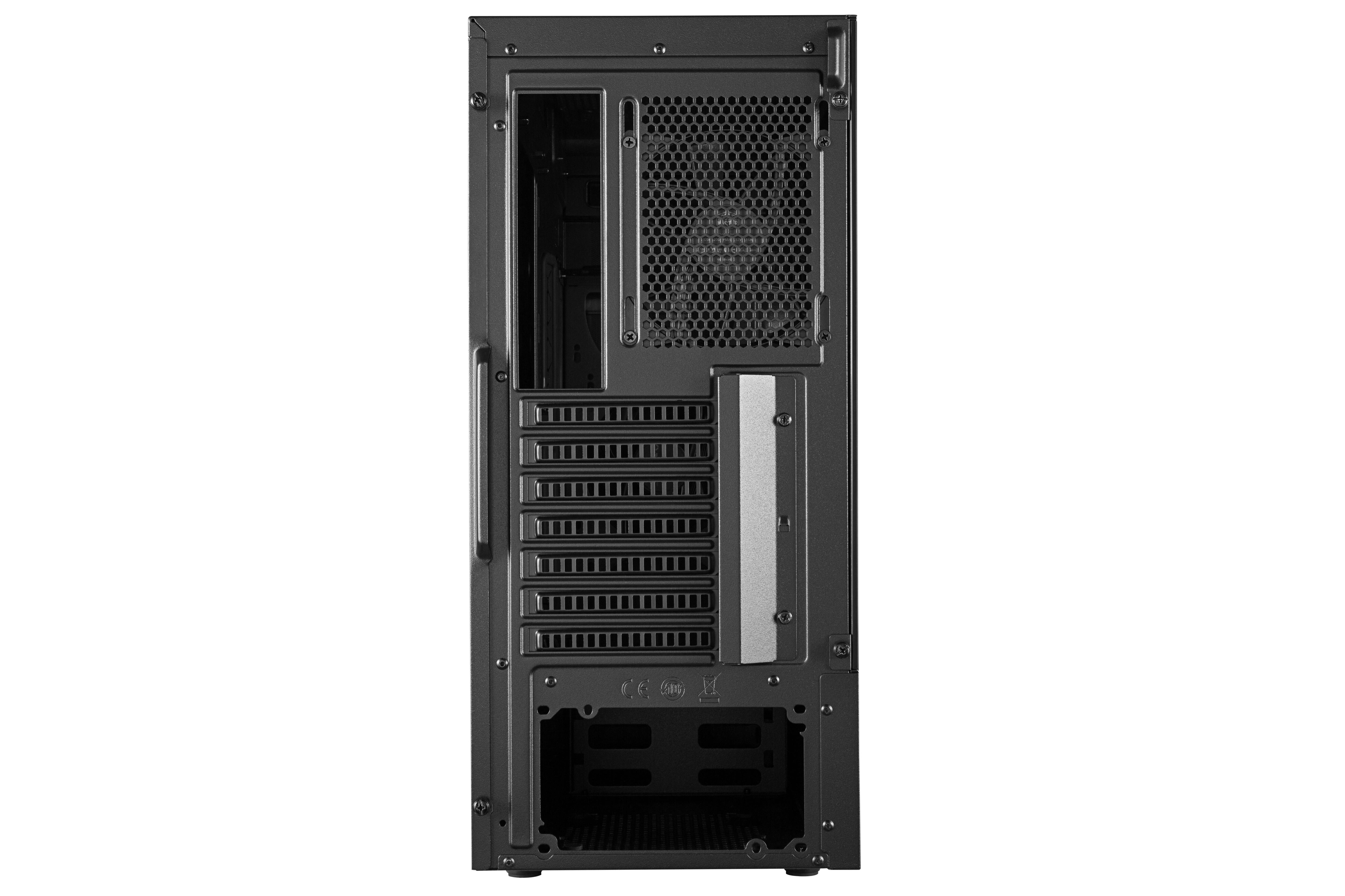 COOLER MASTER MasterBOX NR600 mit ODD PC-Gehäuse, Schwarz