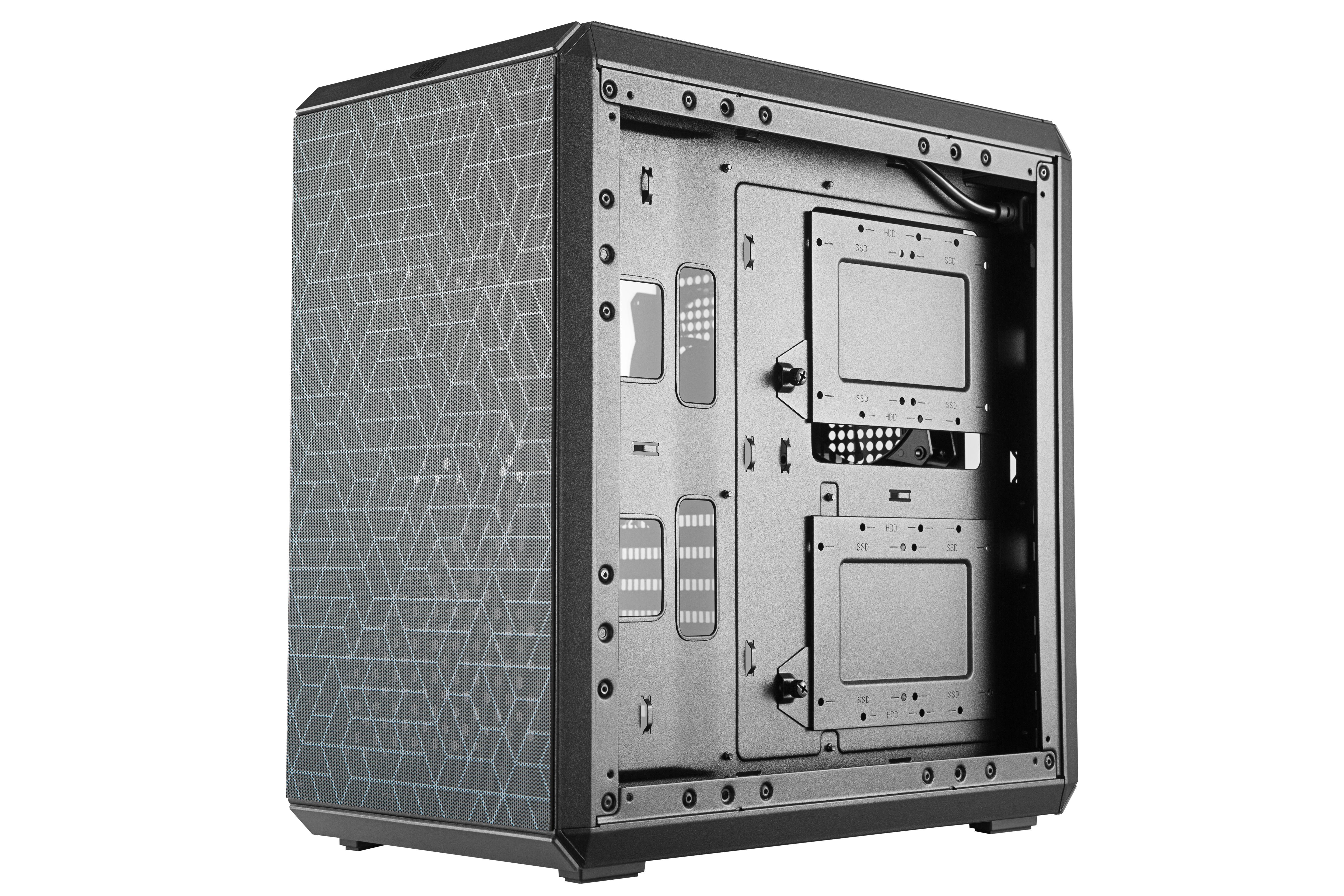 COOLER MASTER MasterBox Q500L PC-Gehäuse, Schwarz