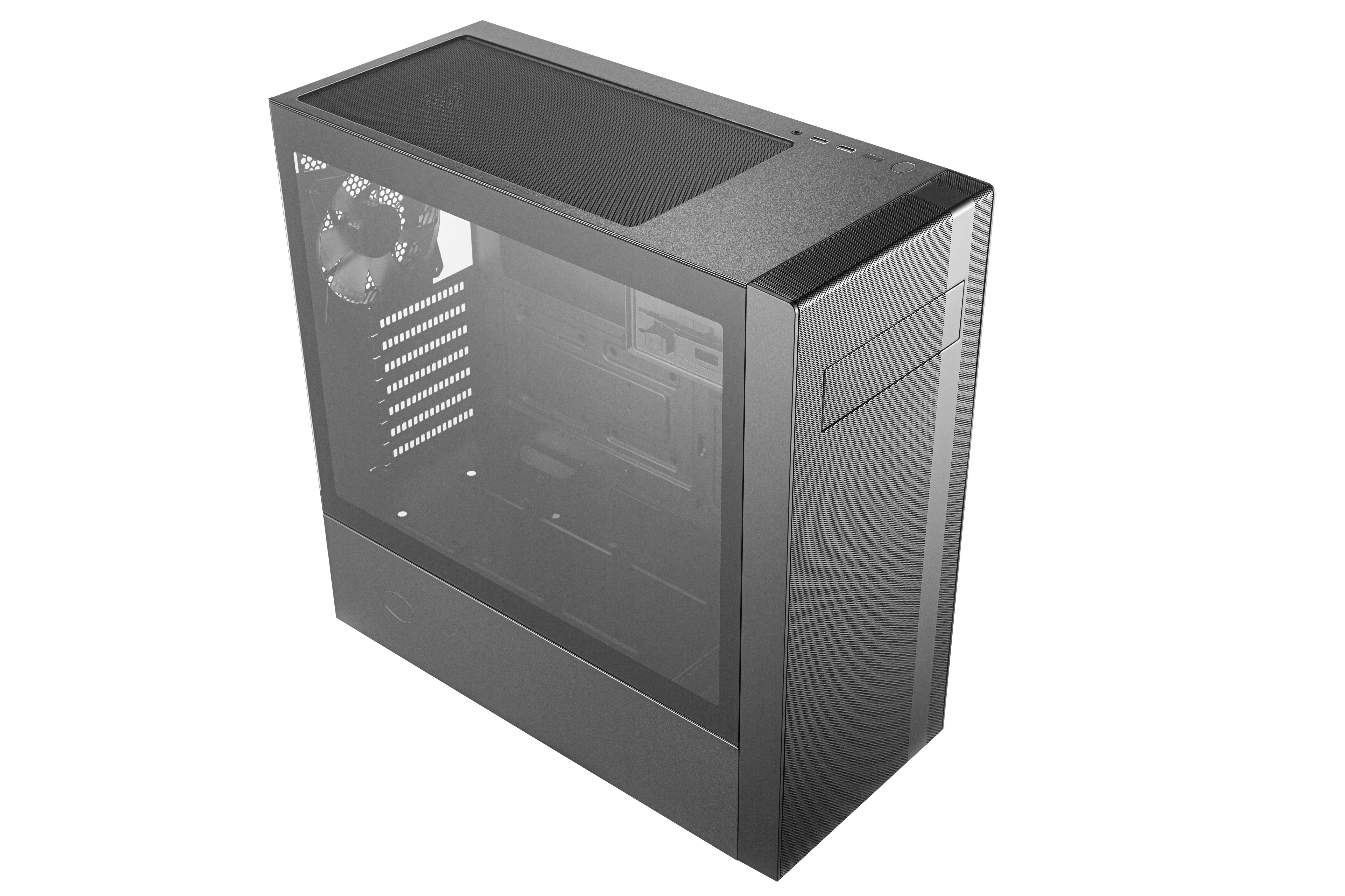 COOLER MASTER MasterBOX NR600 mit ODD PC-Gehäuse, Schwarz