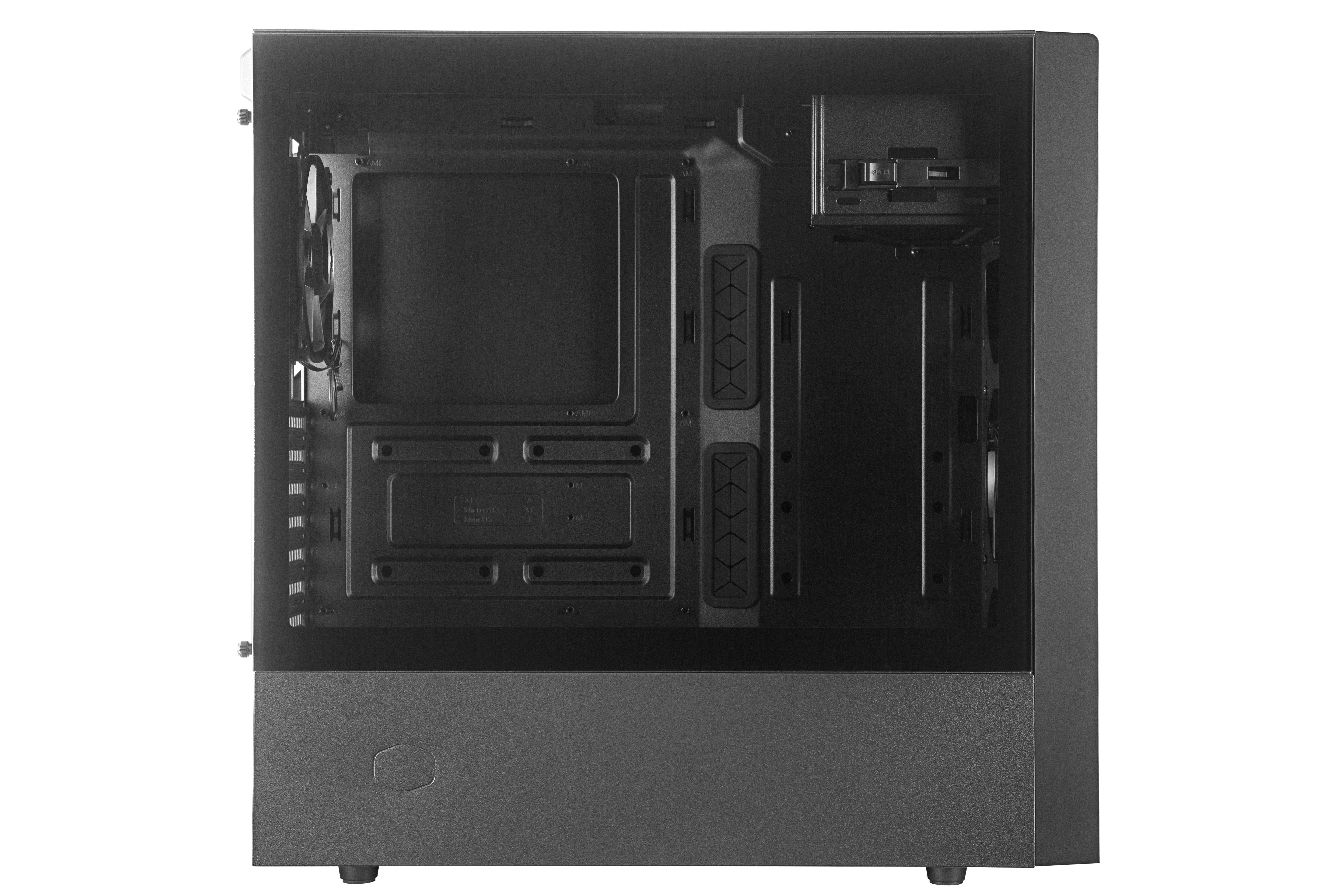 COOLER MASTER MasterBOX NR600 mit ODD PC-Gehäuse, Schwarz
