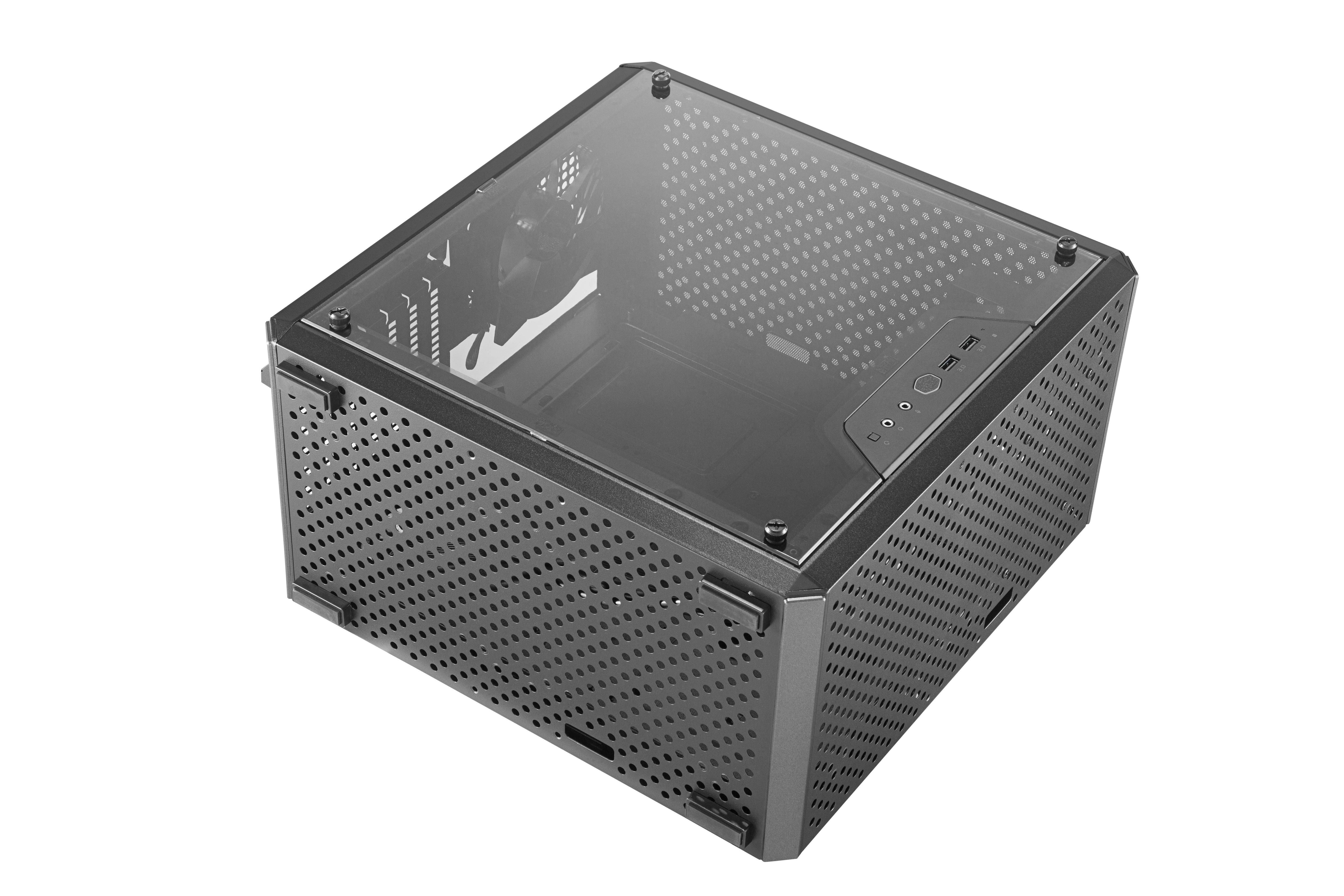 COOLER MASTER MasterBox Q500L PC-Gehäuse, Schwarz