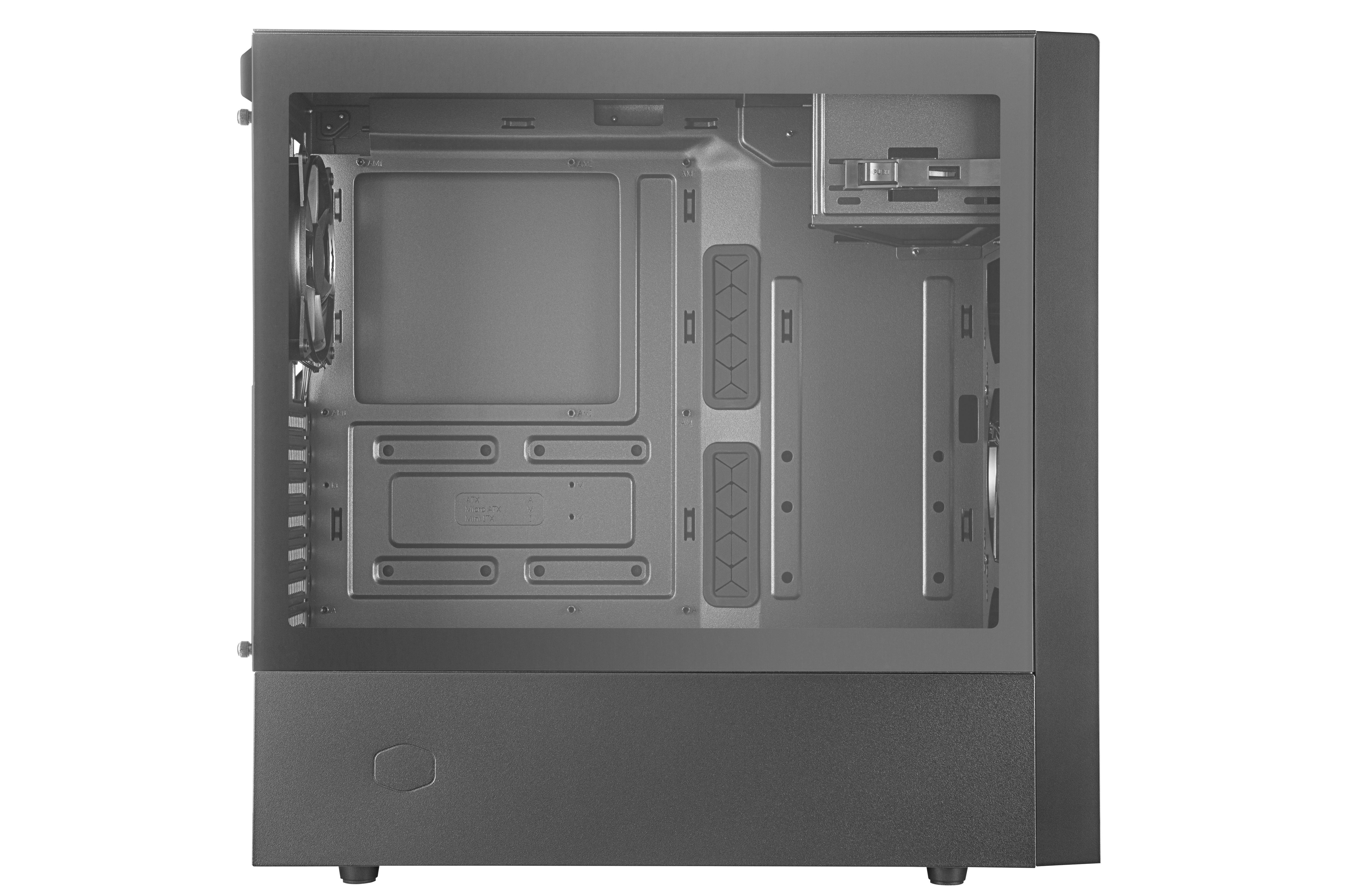 COOLER MASTER MasterBOX NR600 mit ODD PC-Gehäuse, Schwarz
