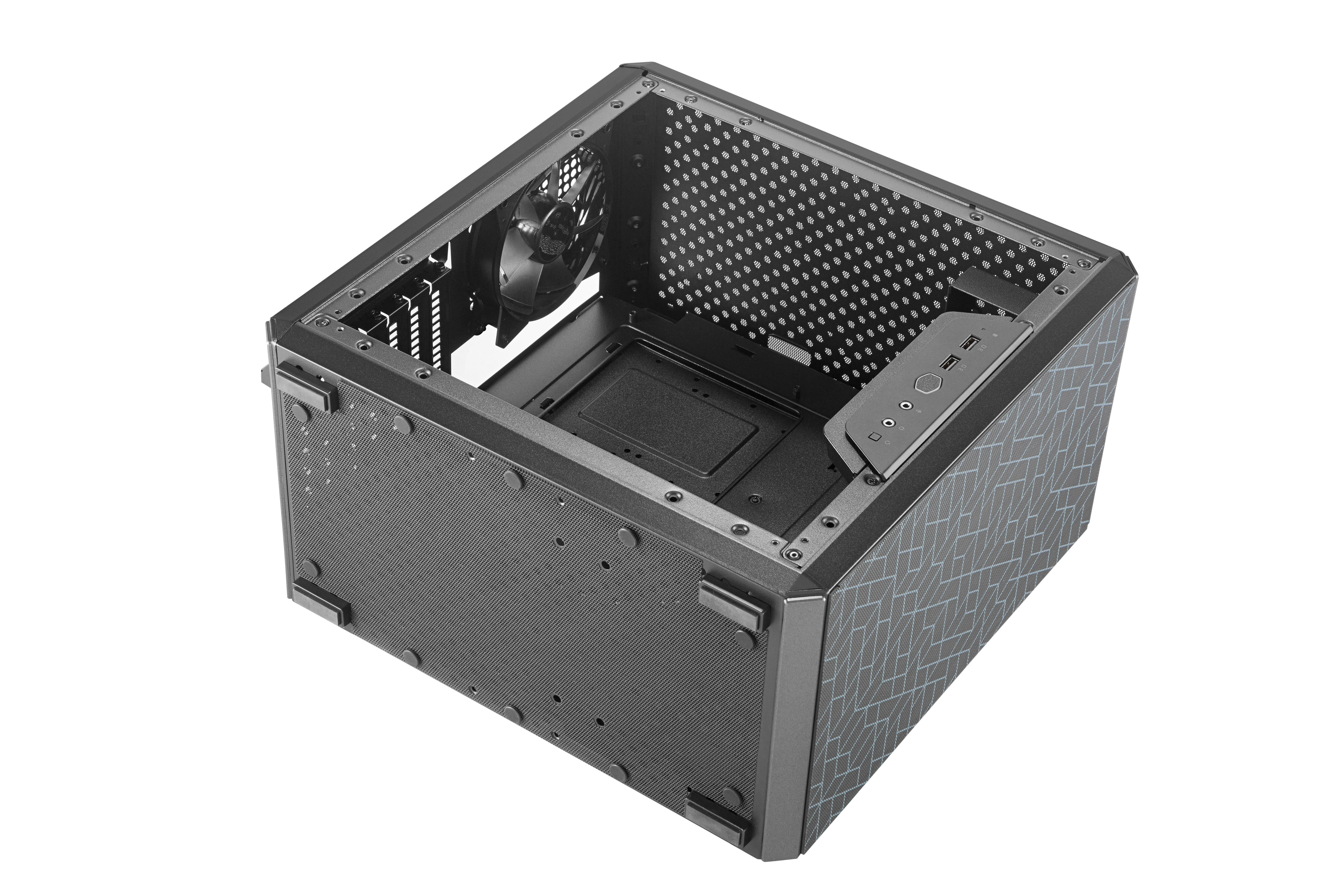COOLER MASTER MasterBox Q500L PC-Gehäuse, Schwarz
