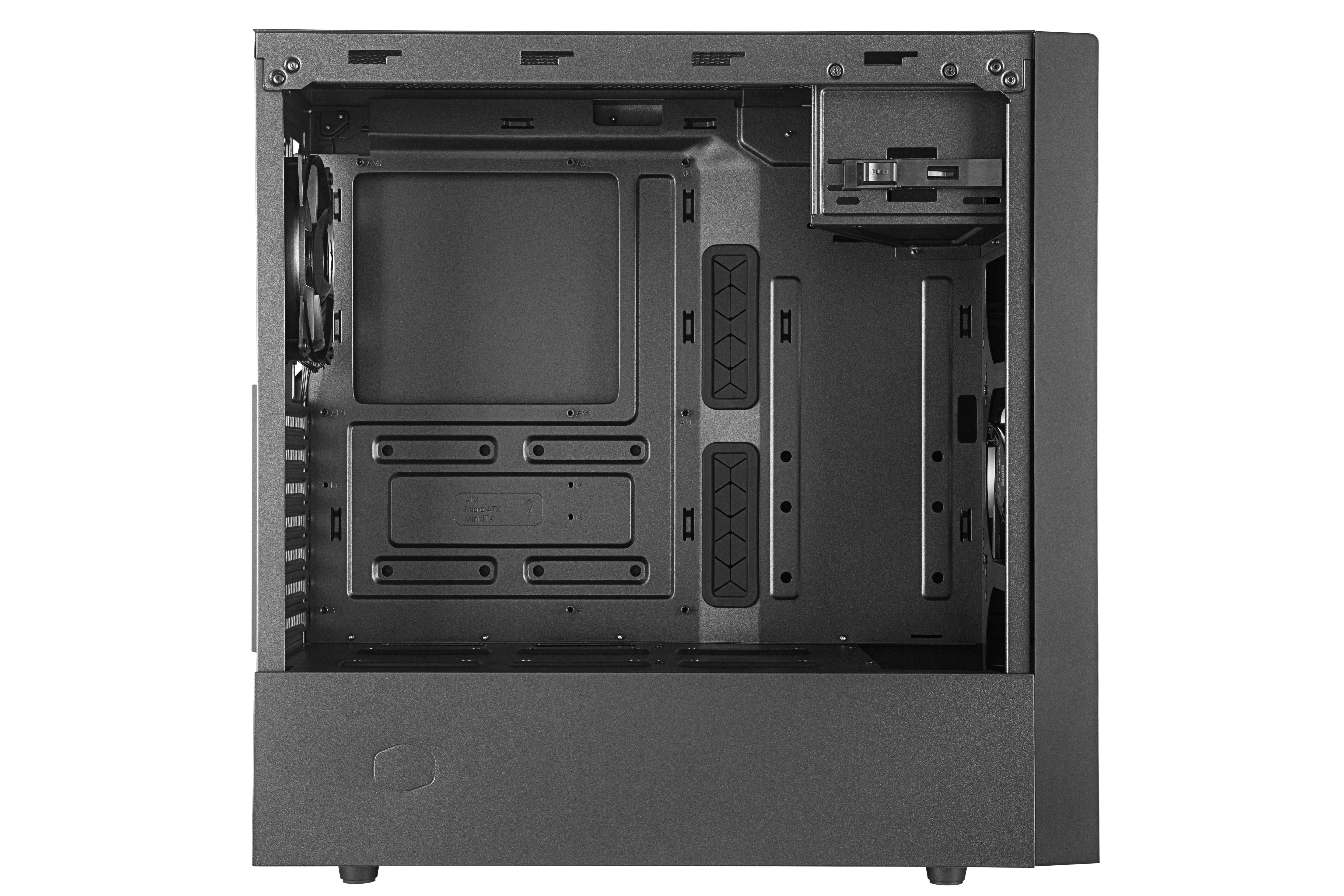 COOLER MASTER MasterBOX NR600 mit ODD PC-Gehäuse, Schwarz