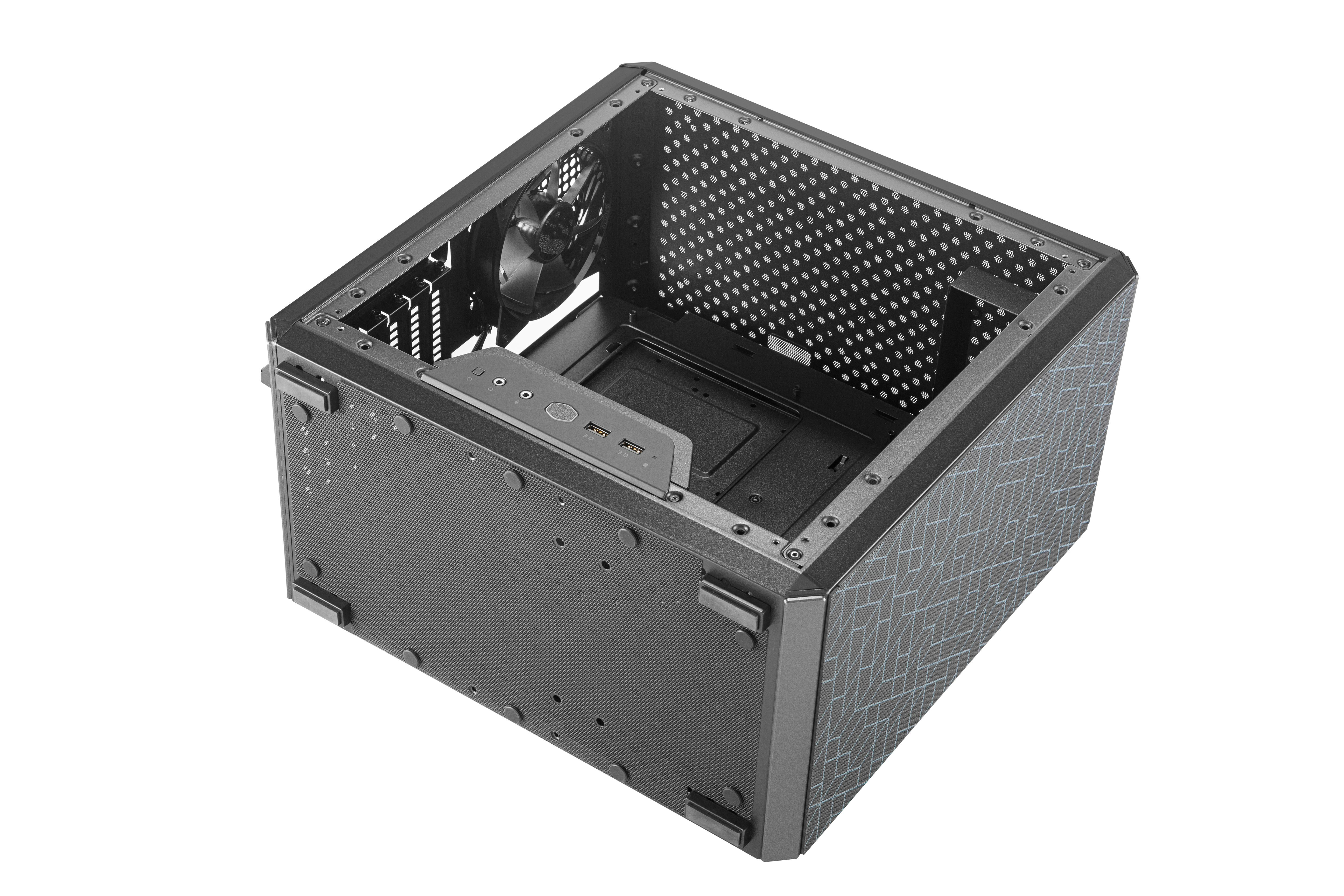 COOLER MASTER MasterBox Q500L PC-Gehäuse, Schwarz