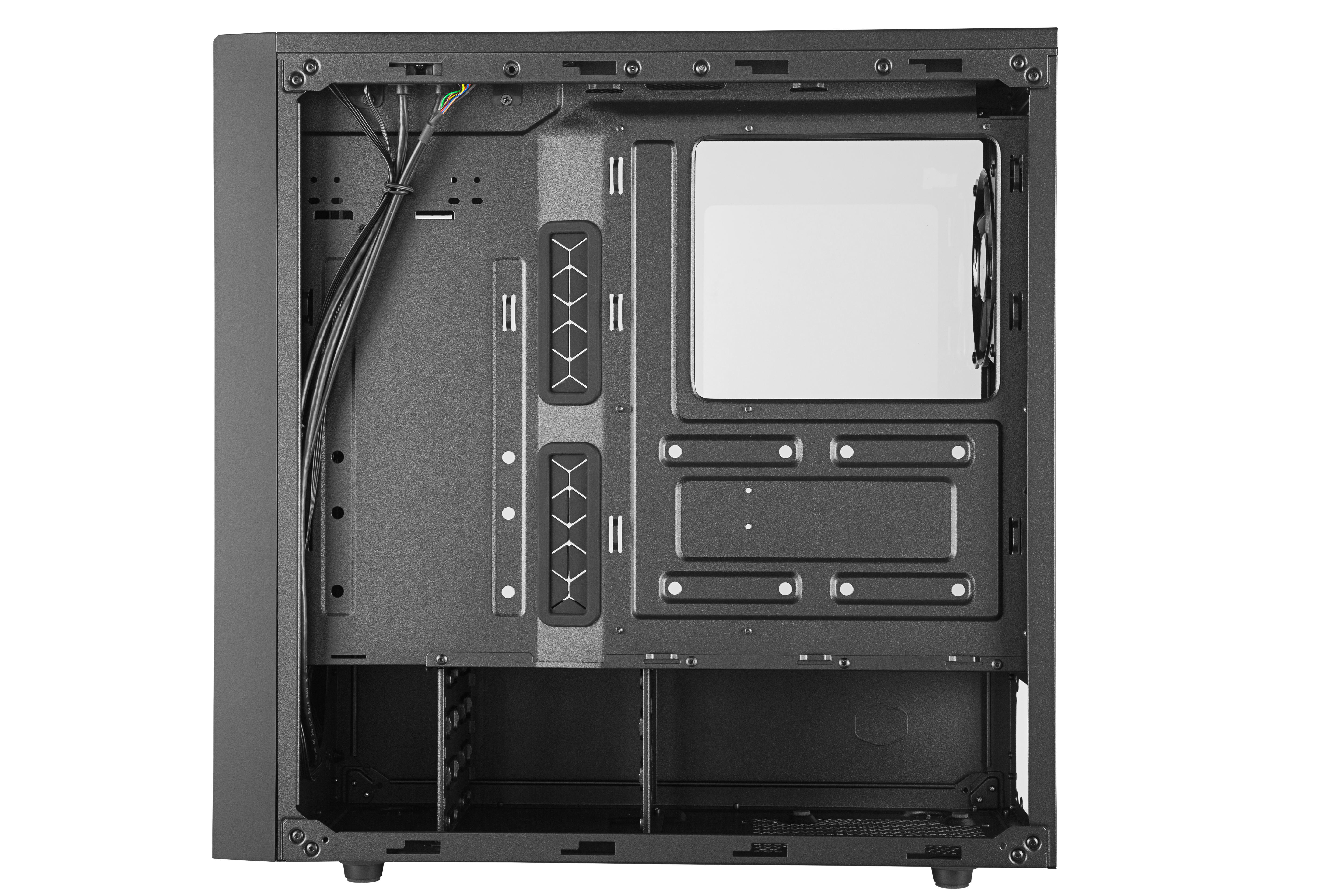 COOLER MASTER MasterBOX NR600 mit ODD PC-Gehäuse, Schwarz