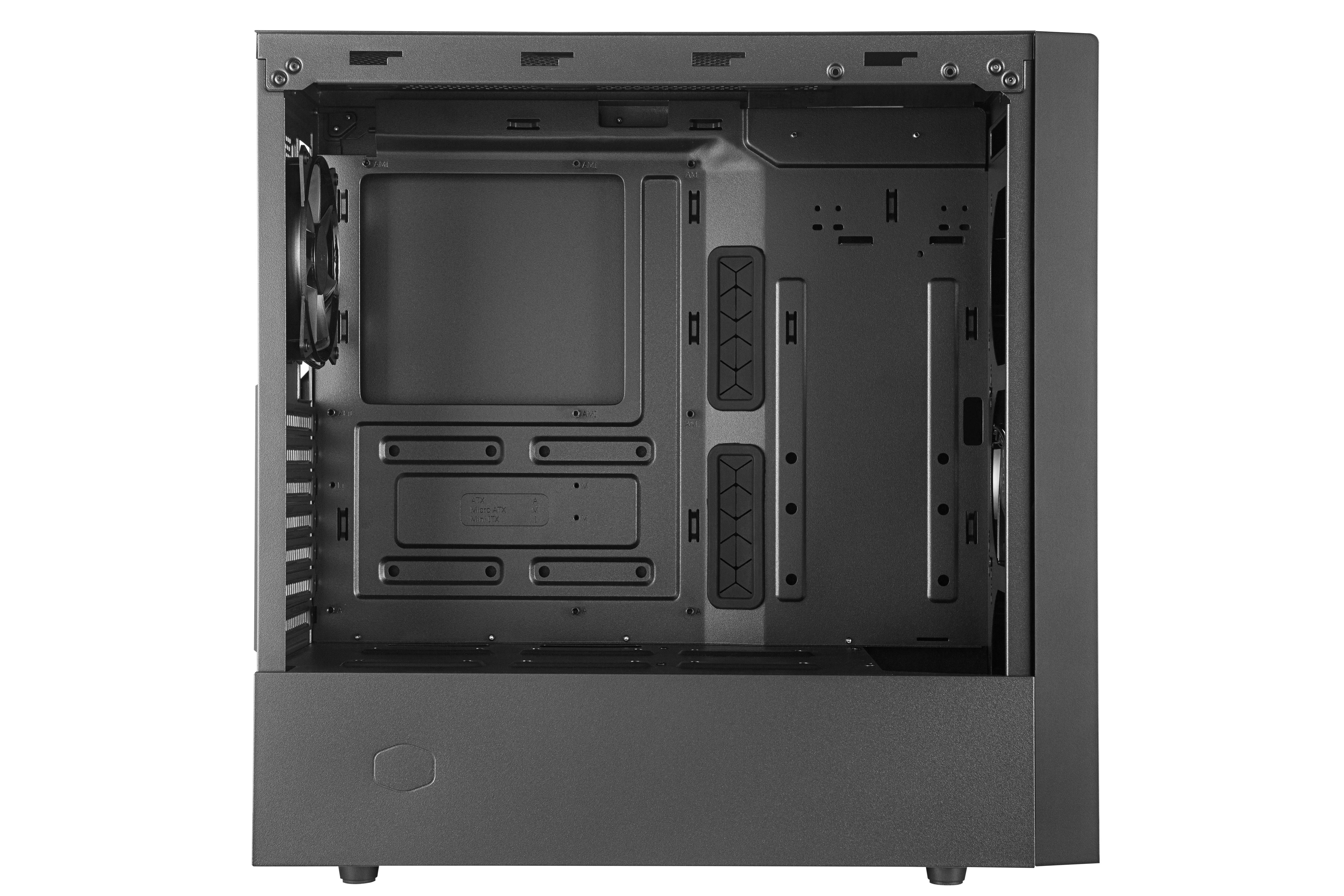 COOLER MASTER MasterBOX NR600 mit ODD PC-Gehäuse, Schwarz