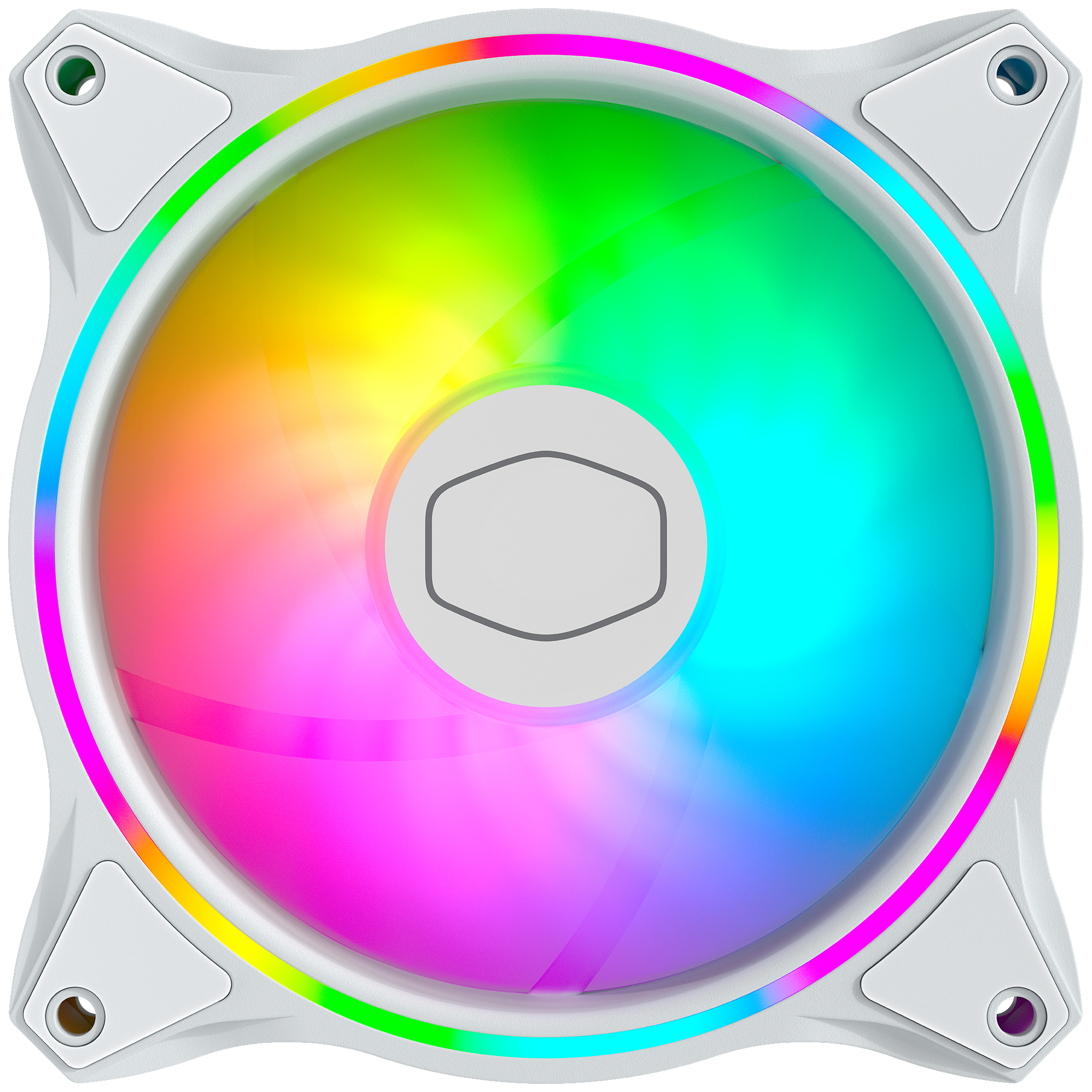 COOLER MASTER MasterFan MF120 Halo White Edition Gehäuselüfter