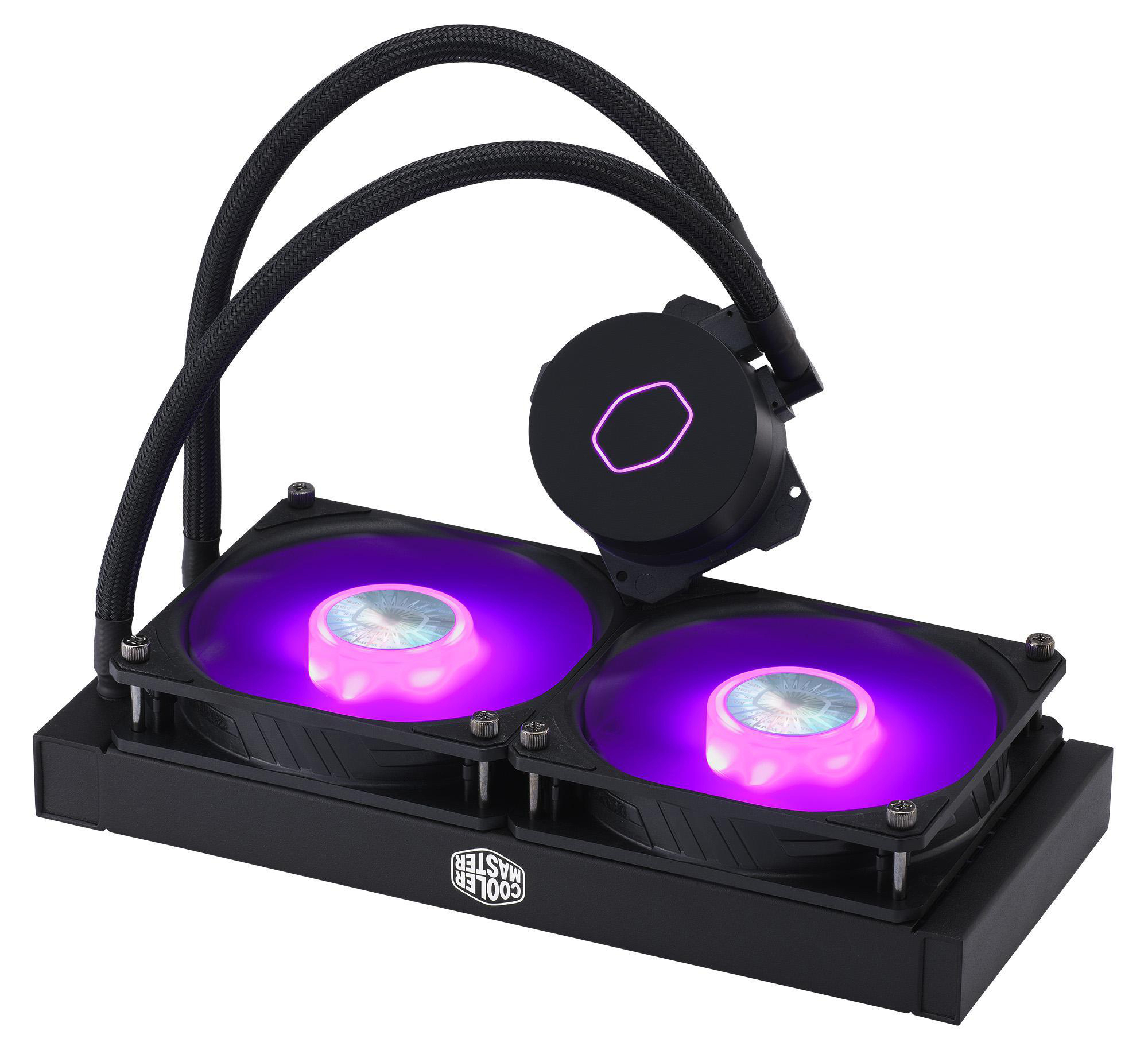 COOLER MASTER MasterLiquid ML240L V2 RGB CPU Wasserkühlung, Schwarz