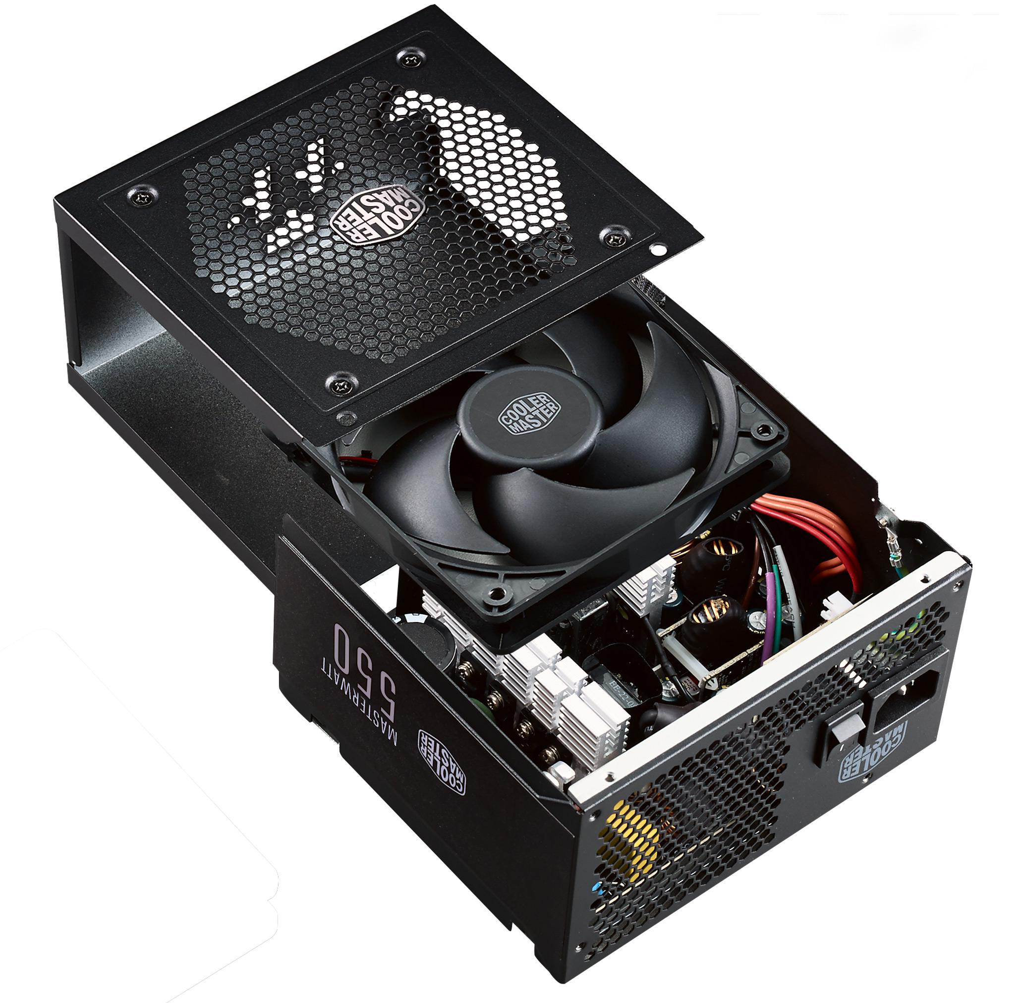 COOLER MASTER Masterwatt PC-Netzteil 550 Watt 80+ Bronze