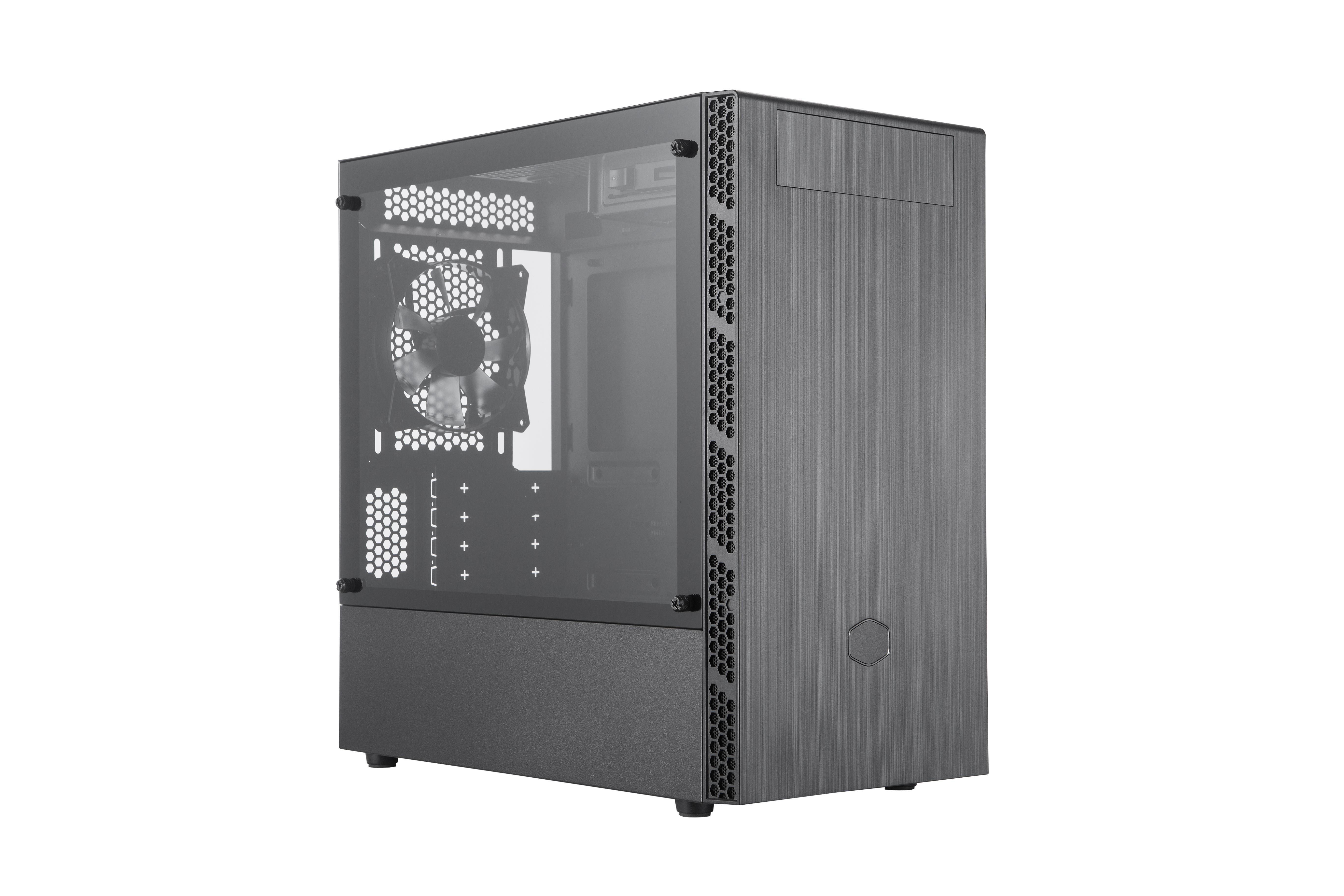 COOLER MASTER MasterBox MB400L PC-Gehäuse, Schwarz