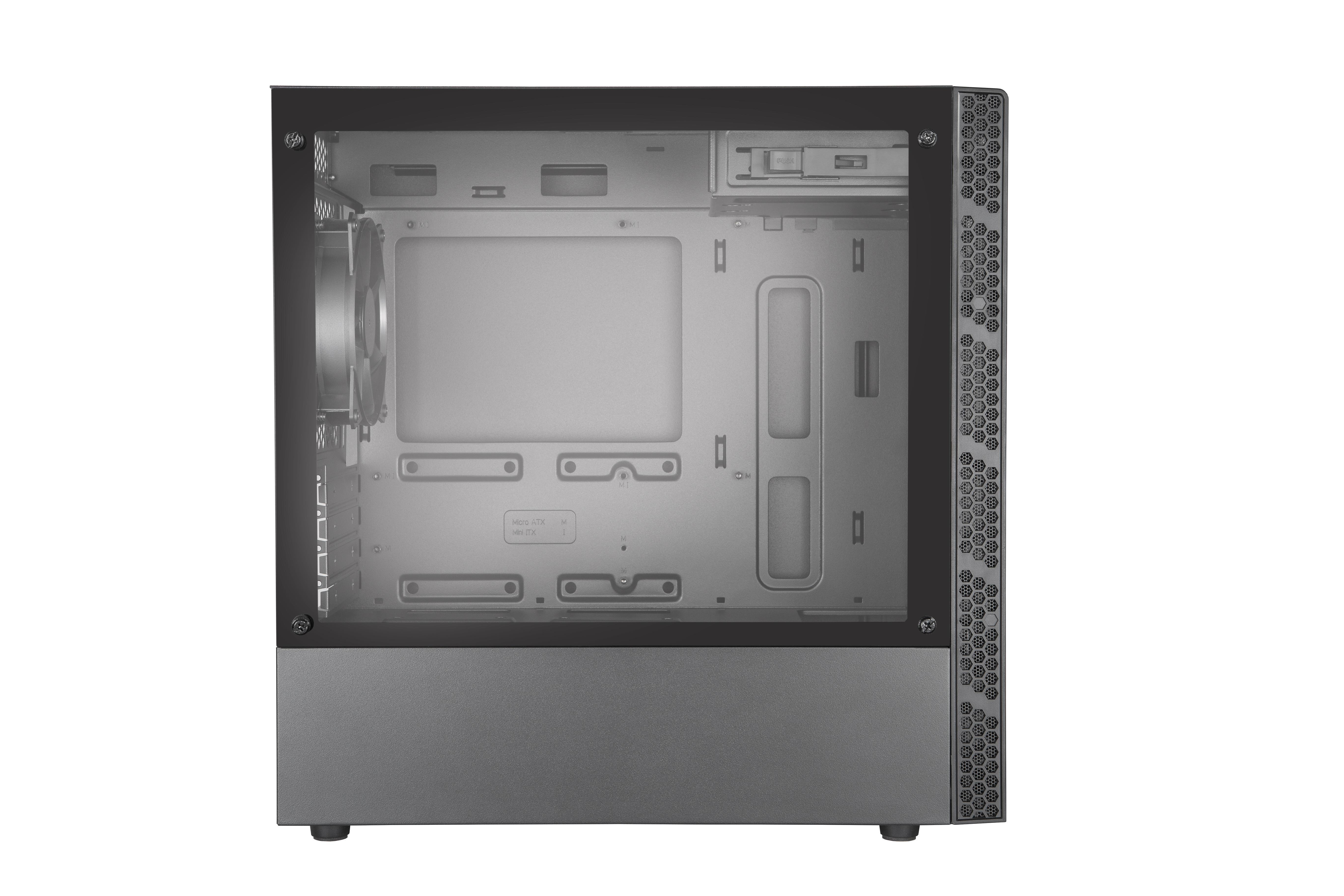 COOLER MASTER MasterBox MB400L PC-Gehäuse, Schwarz
