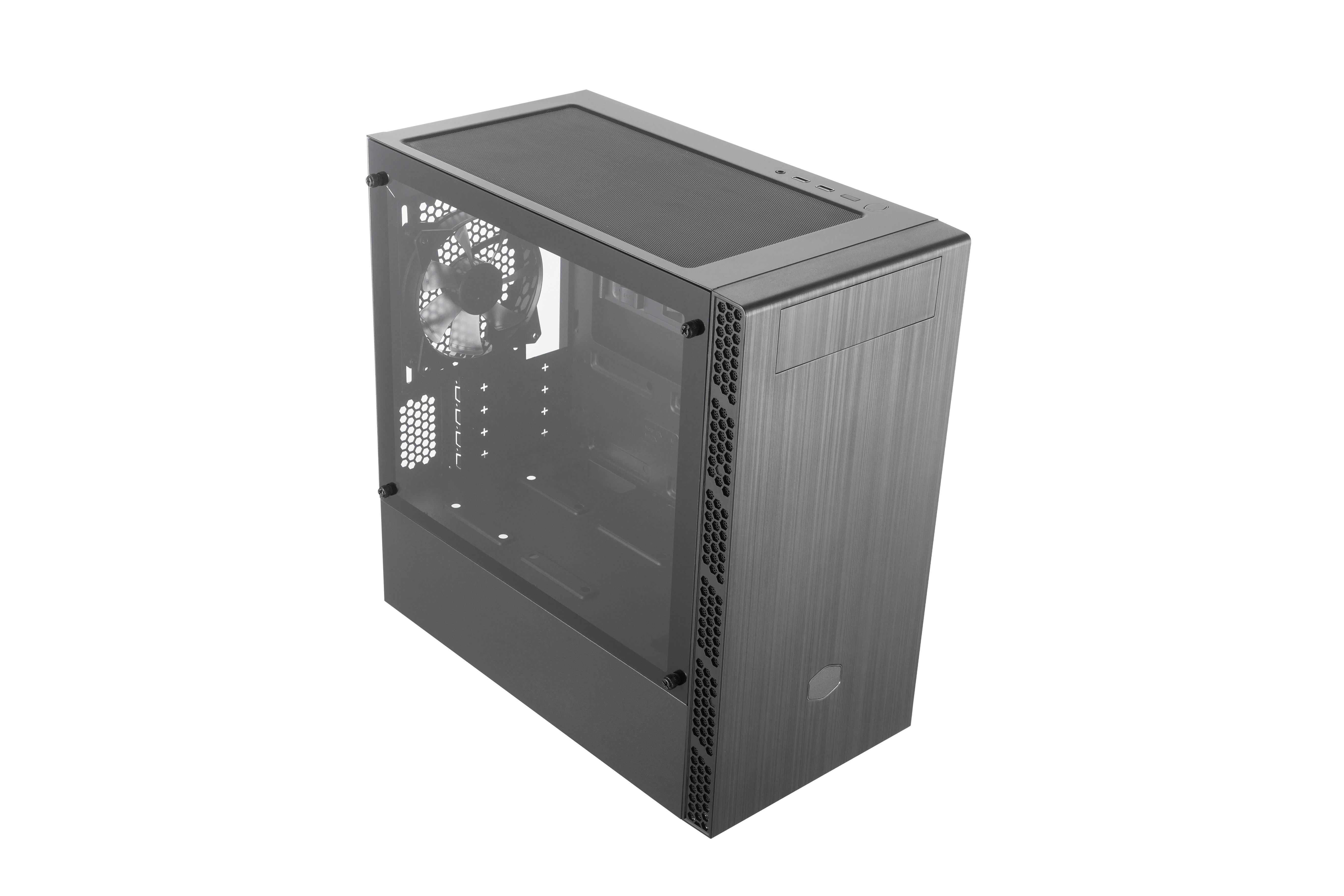 COOLER MASTER MasterBox MB400L PC-Gehäuse, Schwarz